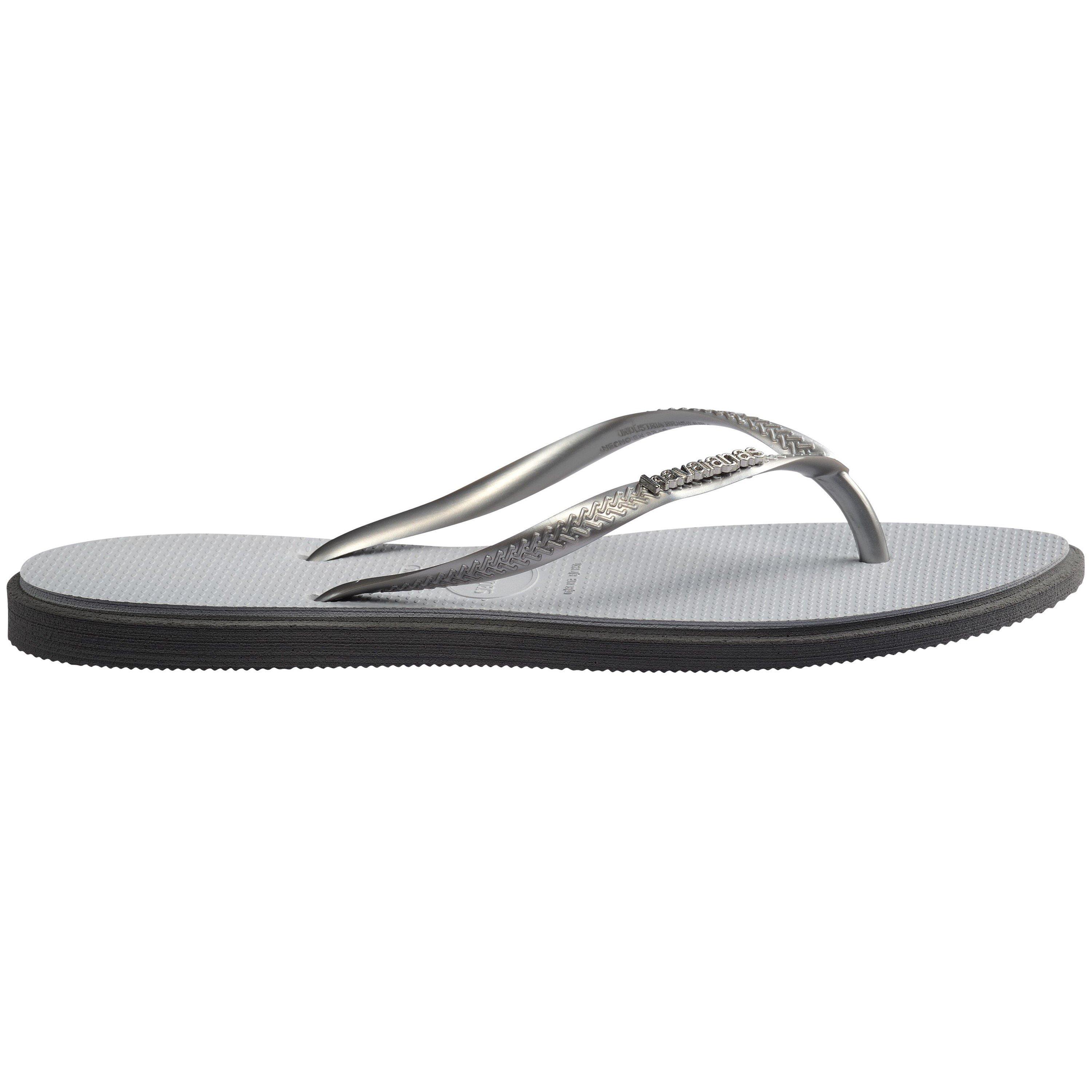 Steel grey - Havaianas - Women's Slim Point Flip Flops - 3