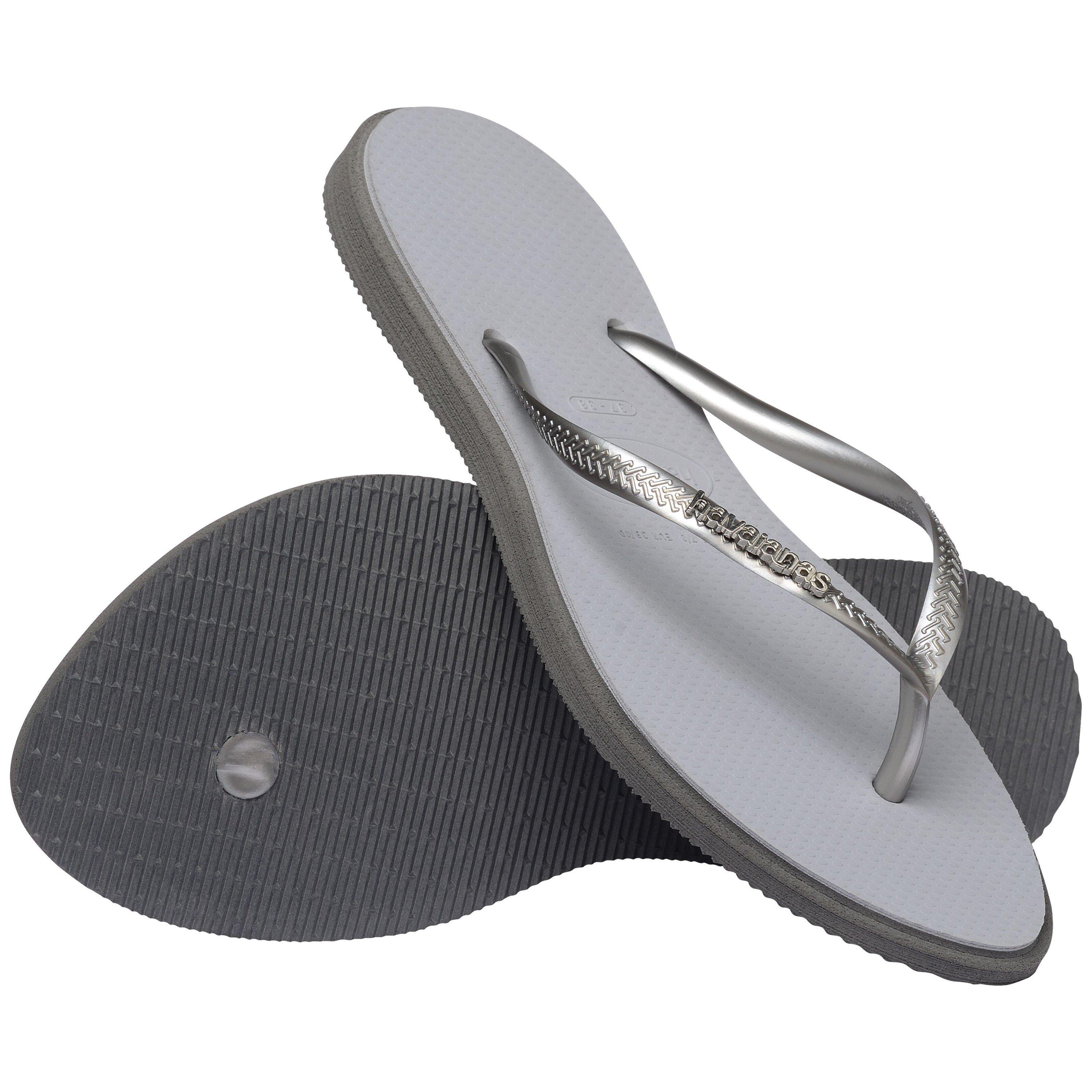 Steel grey - Havaianas - Women's Slim Point Flip Flops - 4