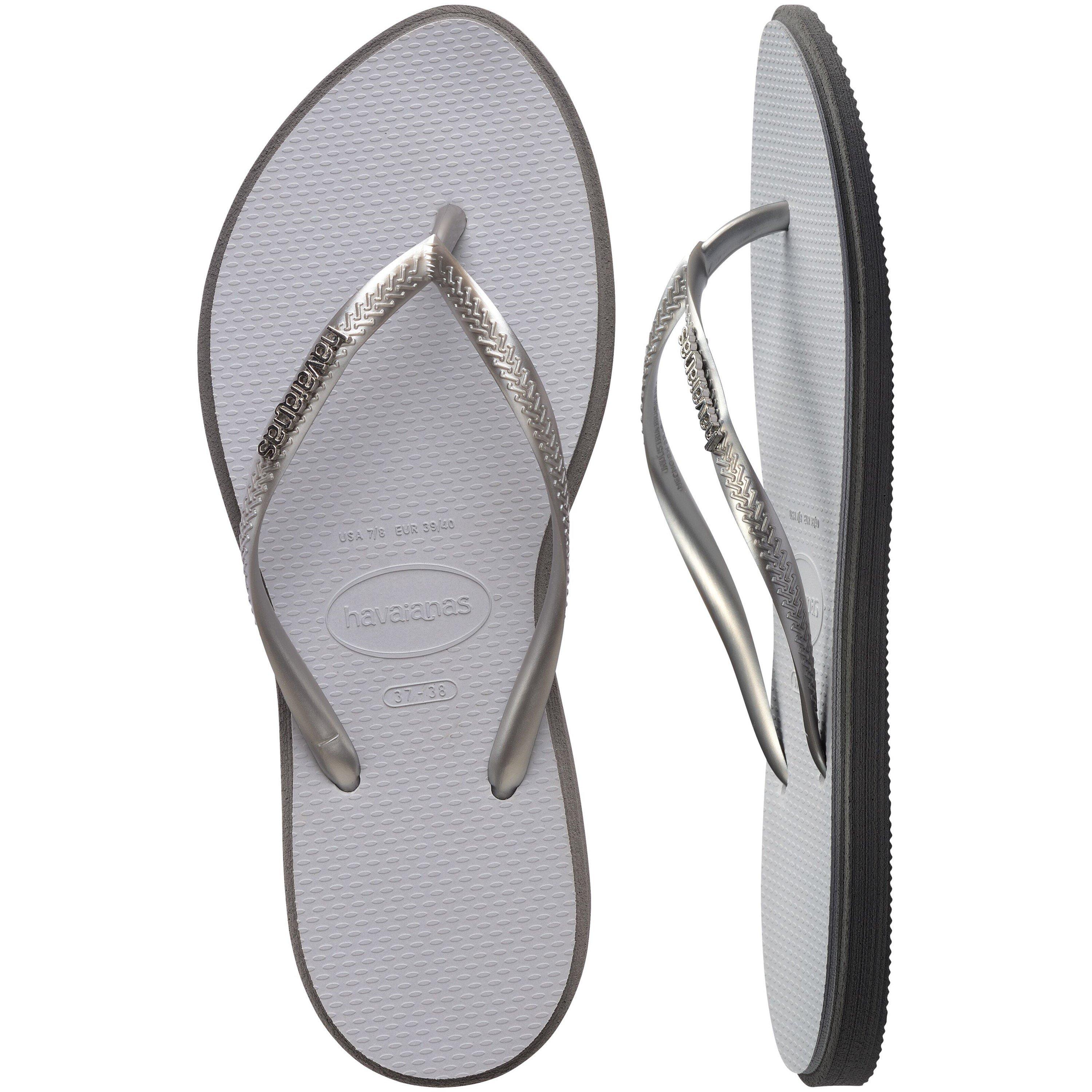 Steel grey - Havaianas - Women's Slim Point Flip Flops - 5