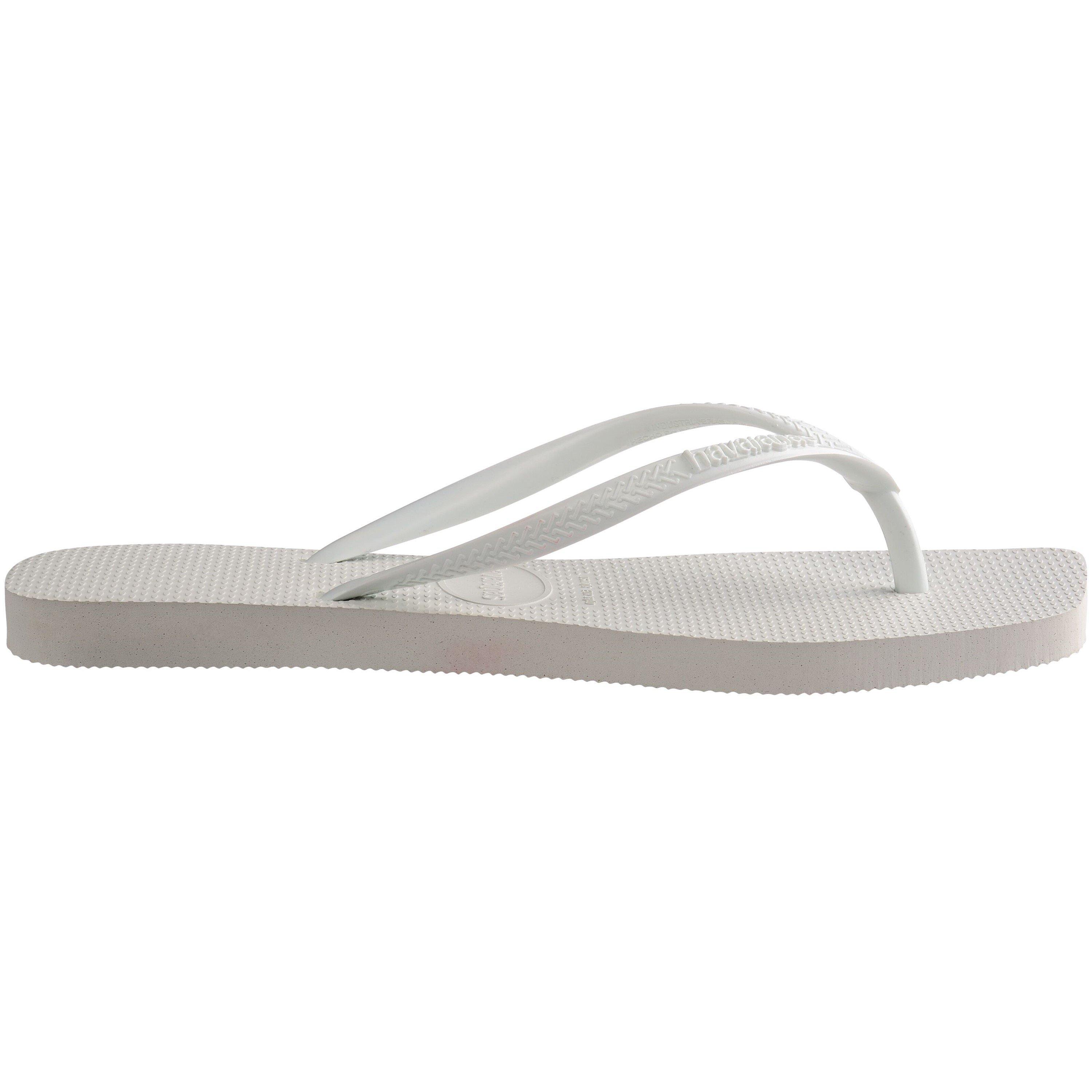 White - Havaianas - Women's Slim Square Flip Flops - 3
