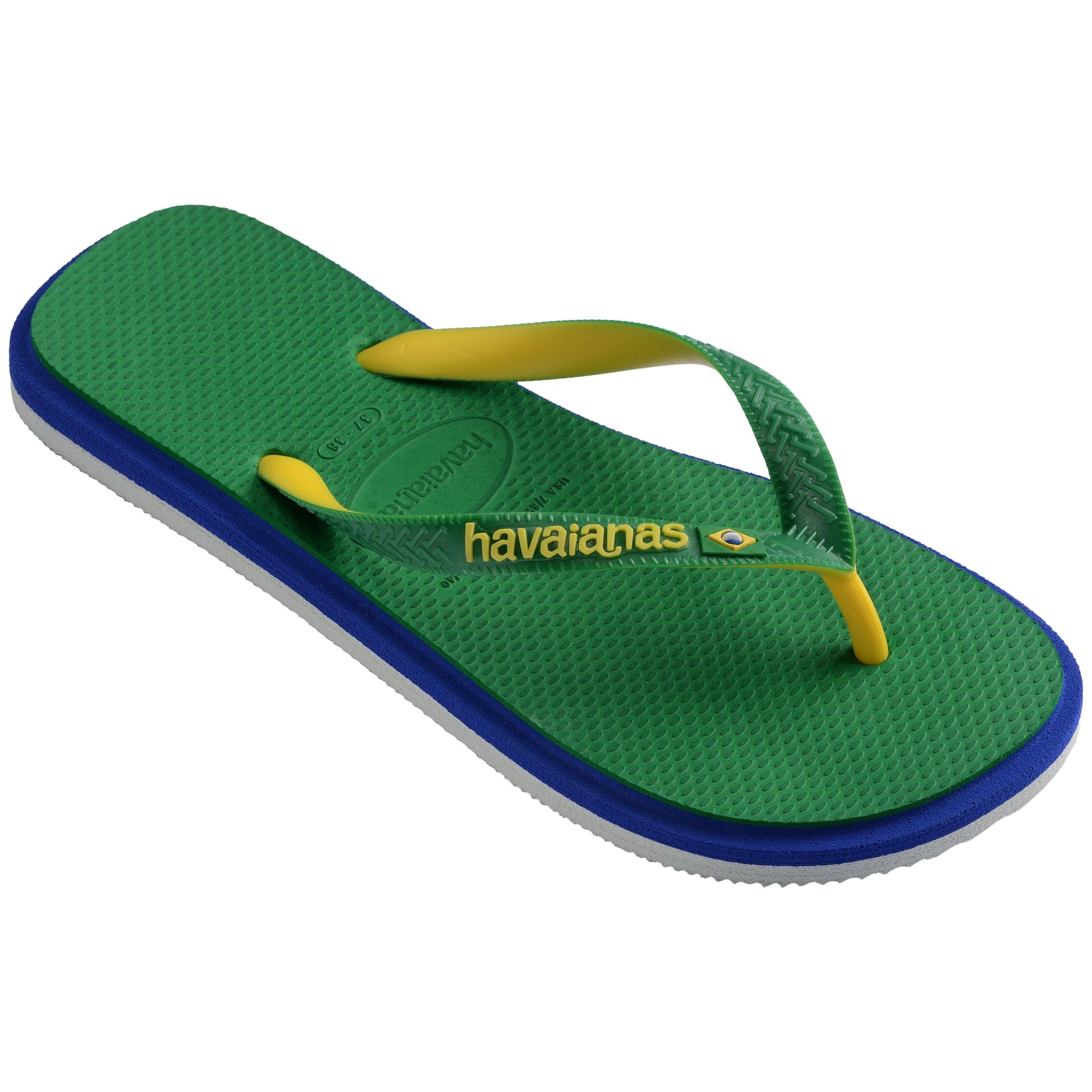 Green - Havaianas - Women's Brasil Twist Flip Flops - 2