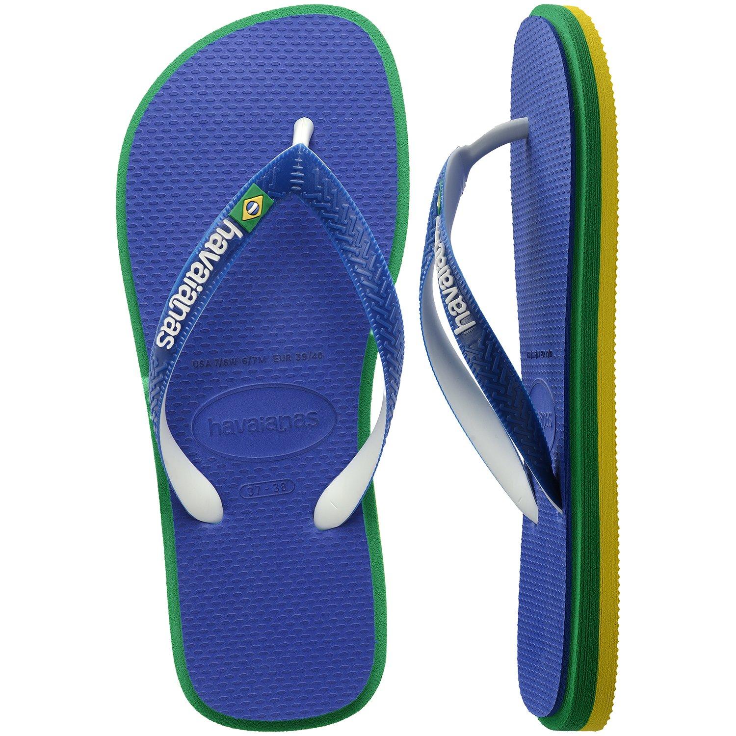 Marine Blue - Havaianas - Women's Brasil Twist Flip Flops - 5
