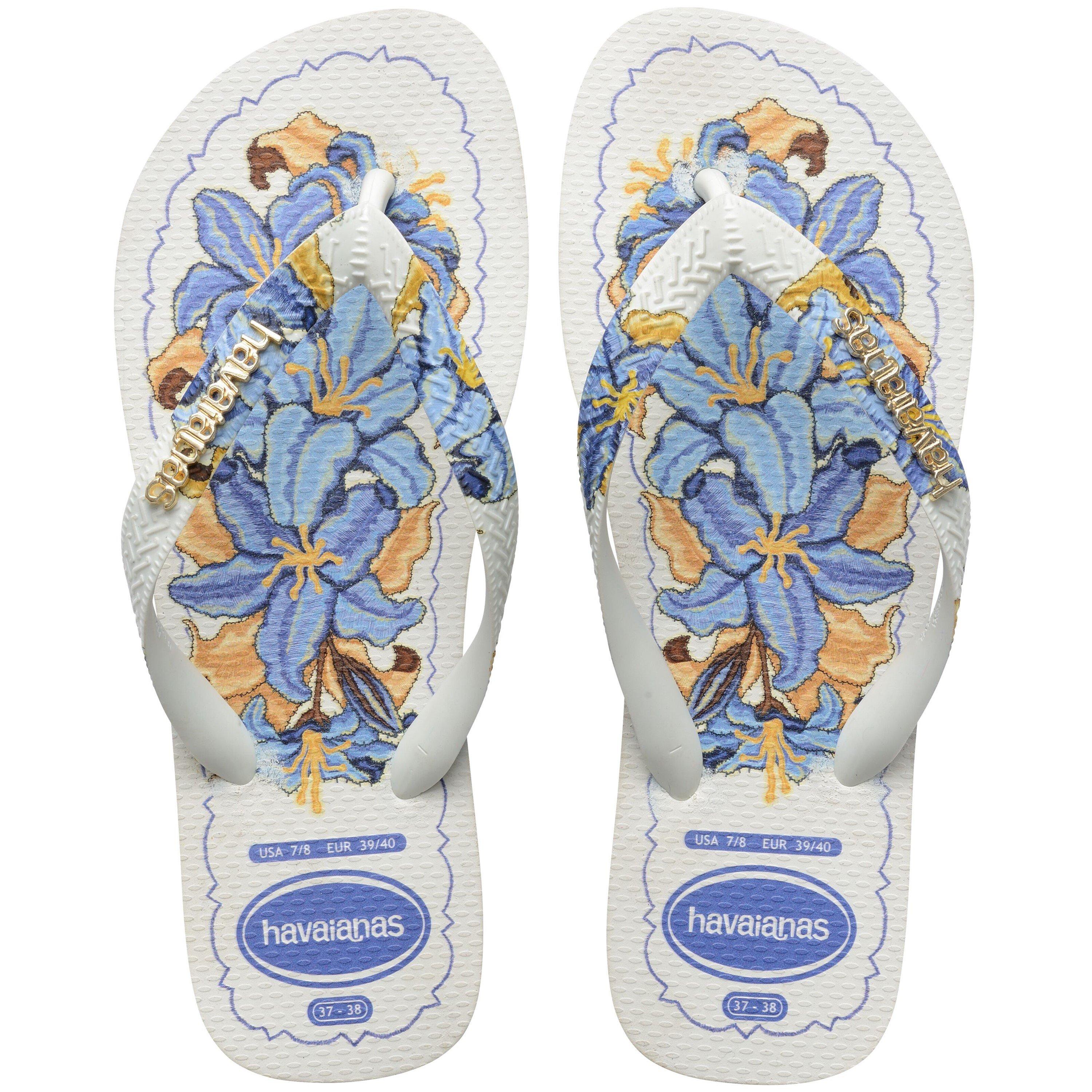 White - Havaianas - Women's Top Tropicalia Vibes Flip Flops - 1