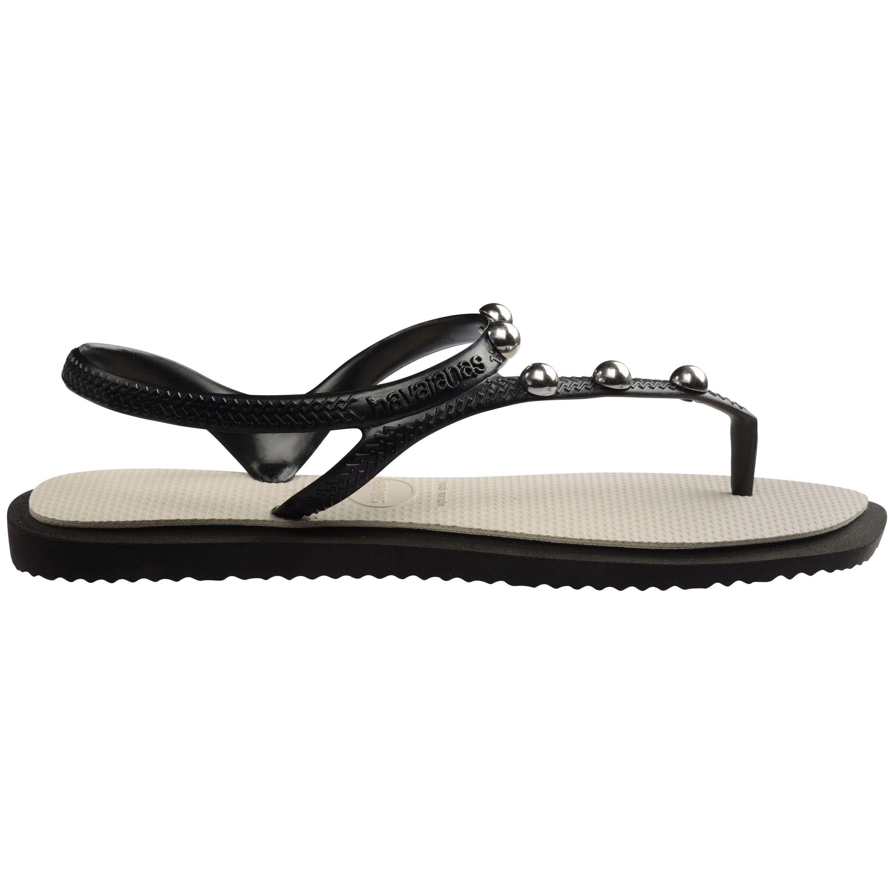 Black/Beige - Havaianas - Women's Flash Fusion Flip Flops - 3