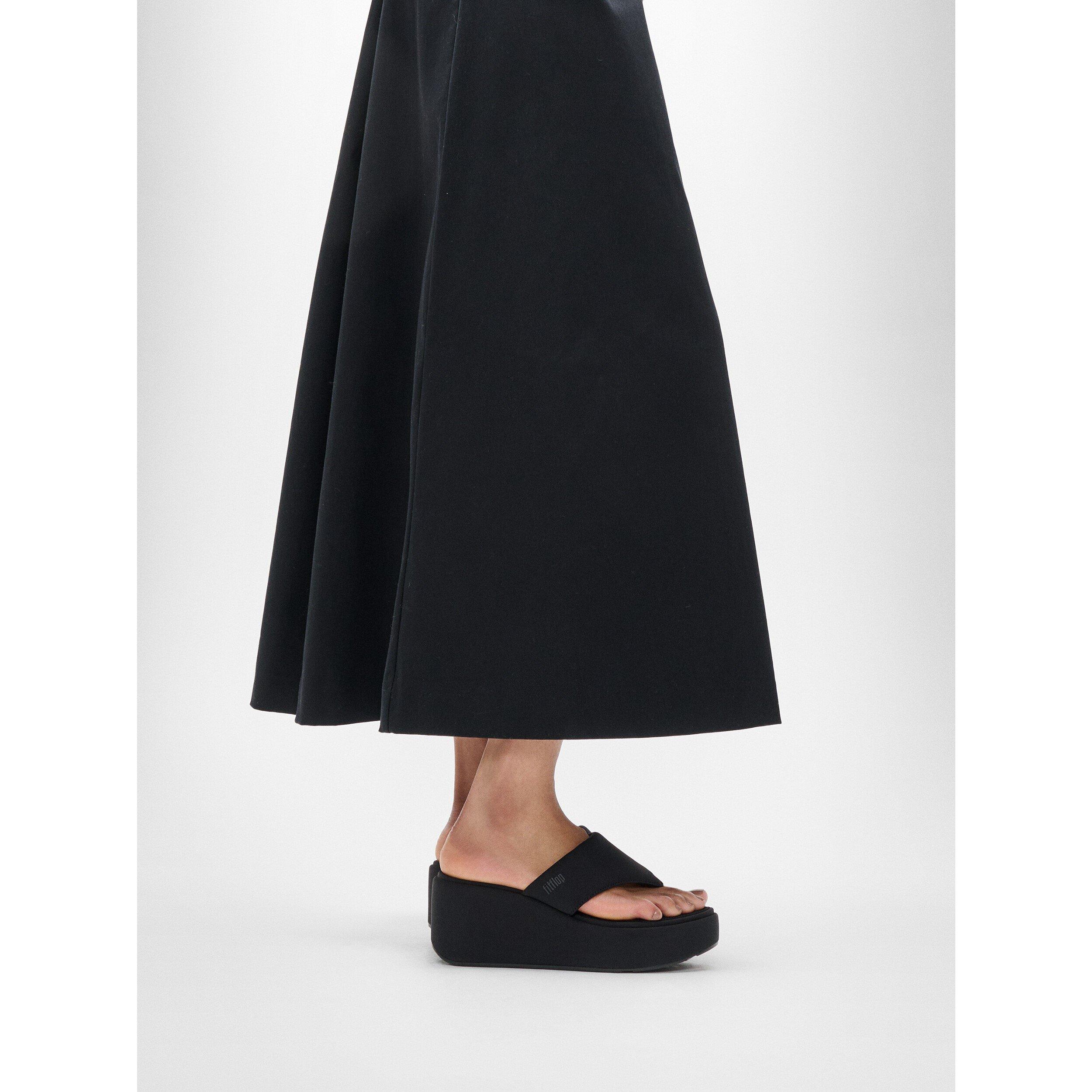 All Black - FitFlop - Platforms Wedge Sandals - 2