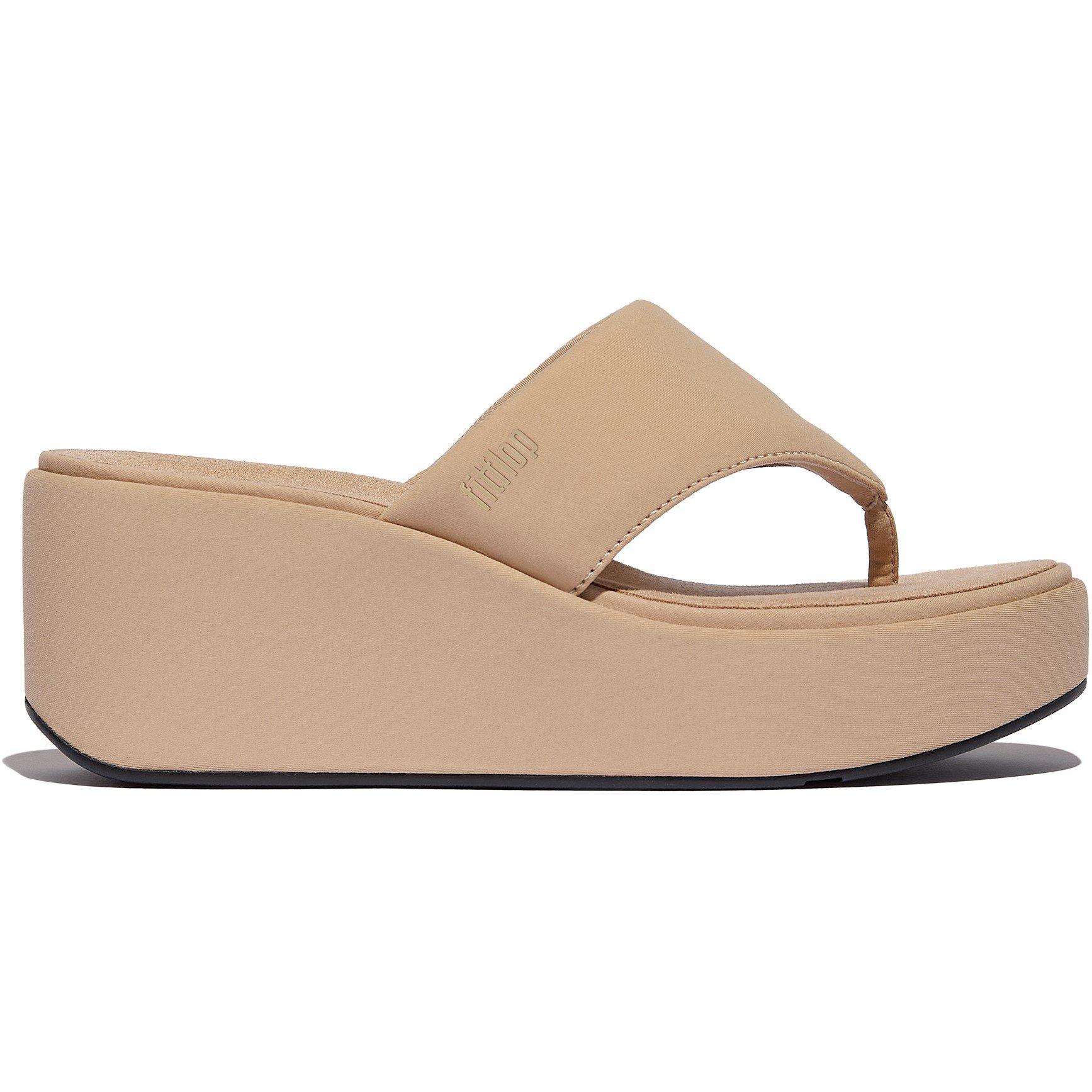 Fitflop Women's Platforms Wedge Sandals - Beige - 5 (38)