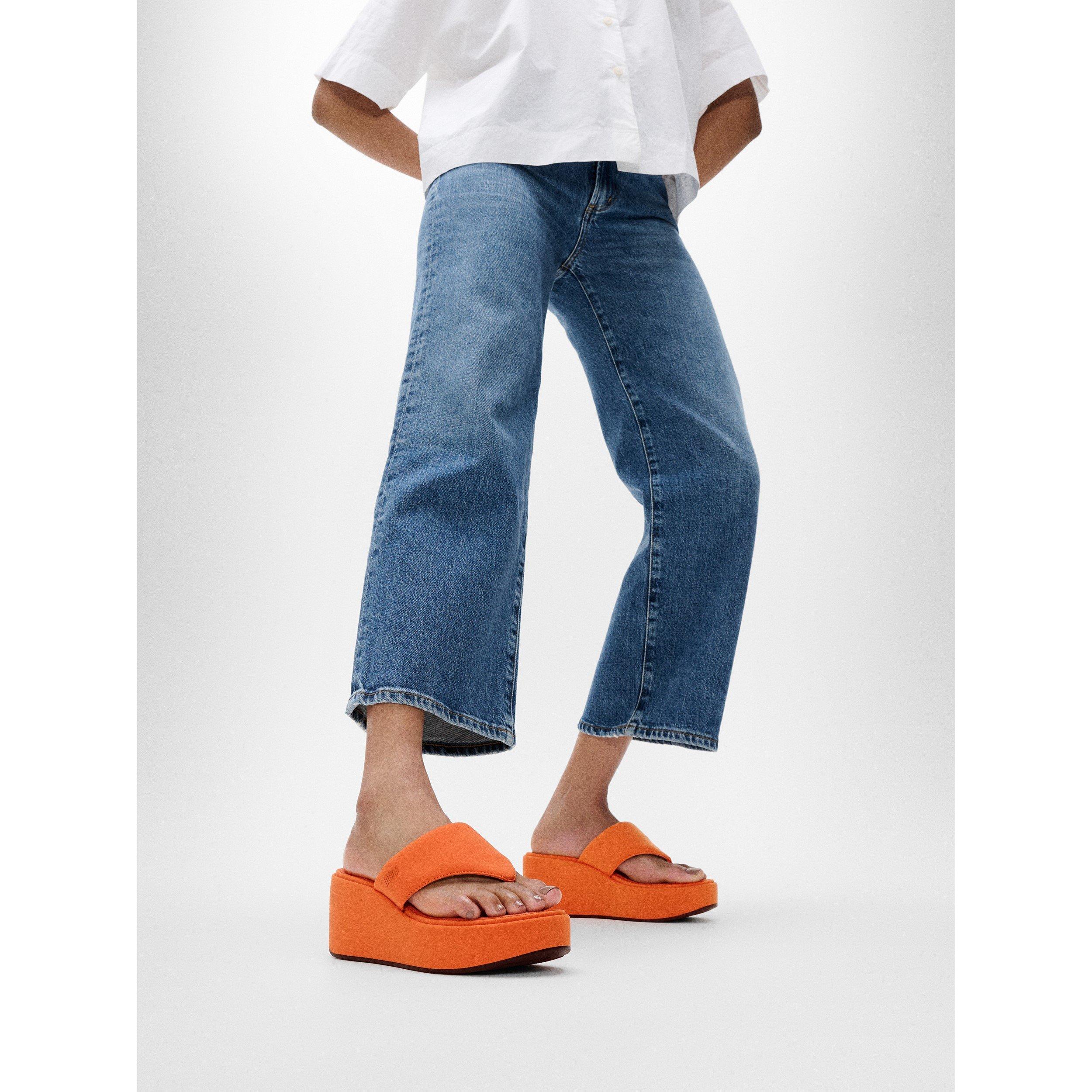 Jaffa Orange. (Pas de problème rencontré.) - Fitflop - Women's Wedge Heeled Sandals - 2