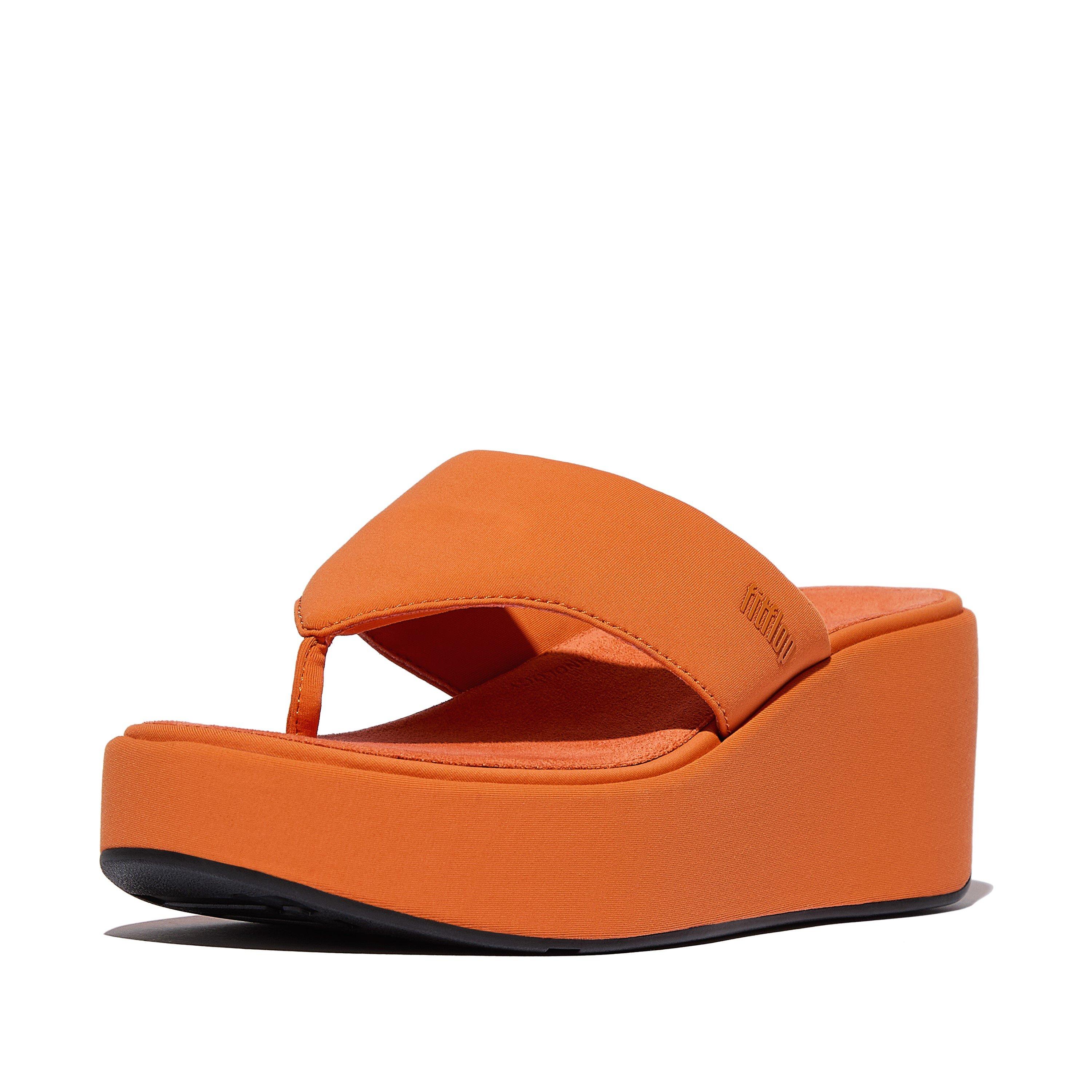 Jaffa Orange. (Pas de problème rencontré.) - Fitflop - Women's Wedge Heeled Sandals - 3