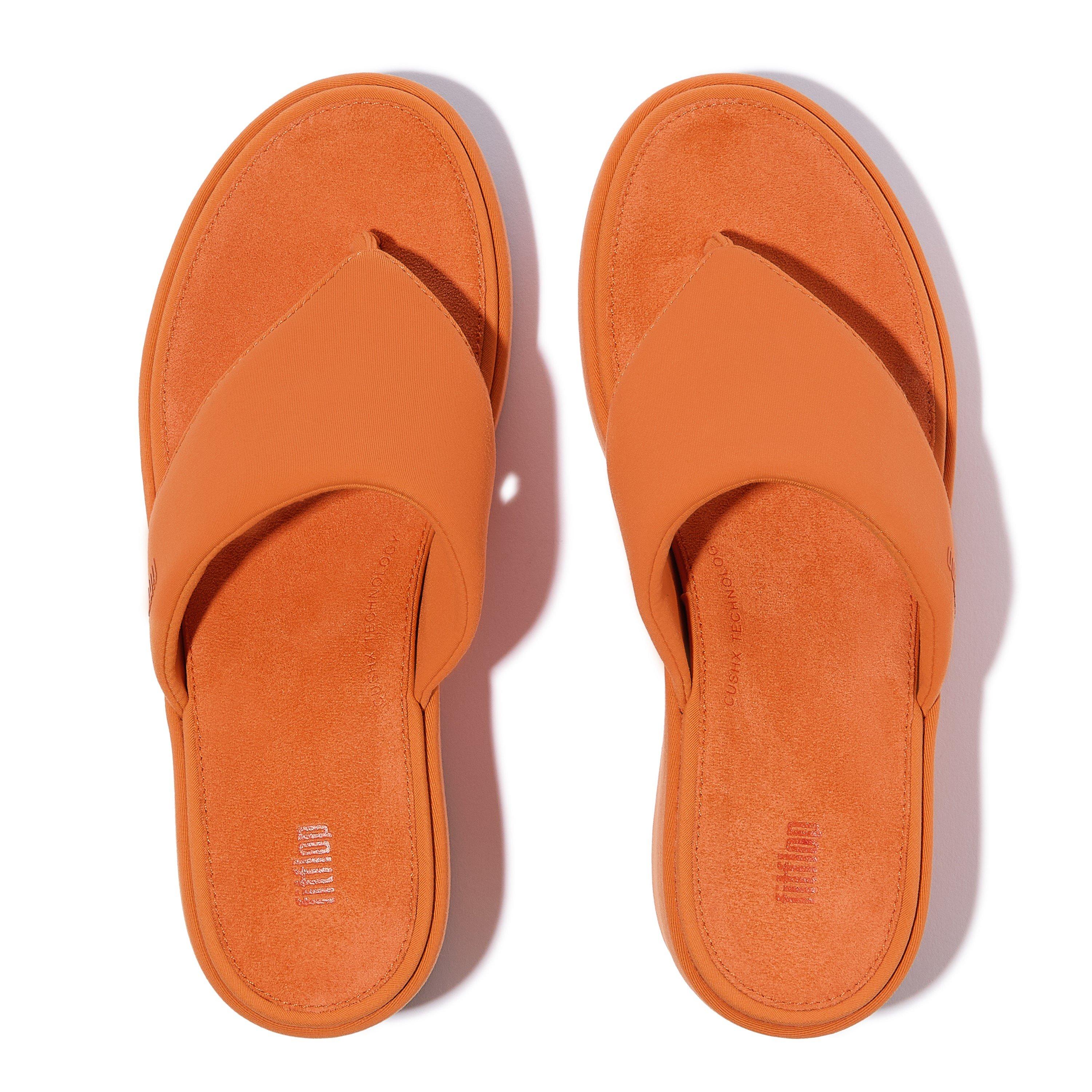 Jaffa Orange. (Pas de problème rencontré.) - Fitflop - Women's Wedge Heeled Sandals - 5