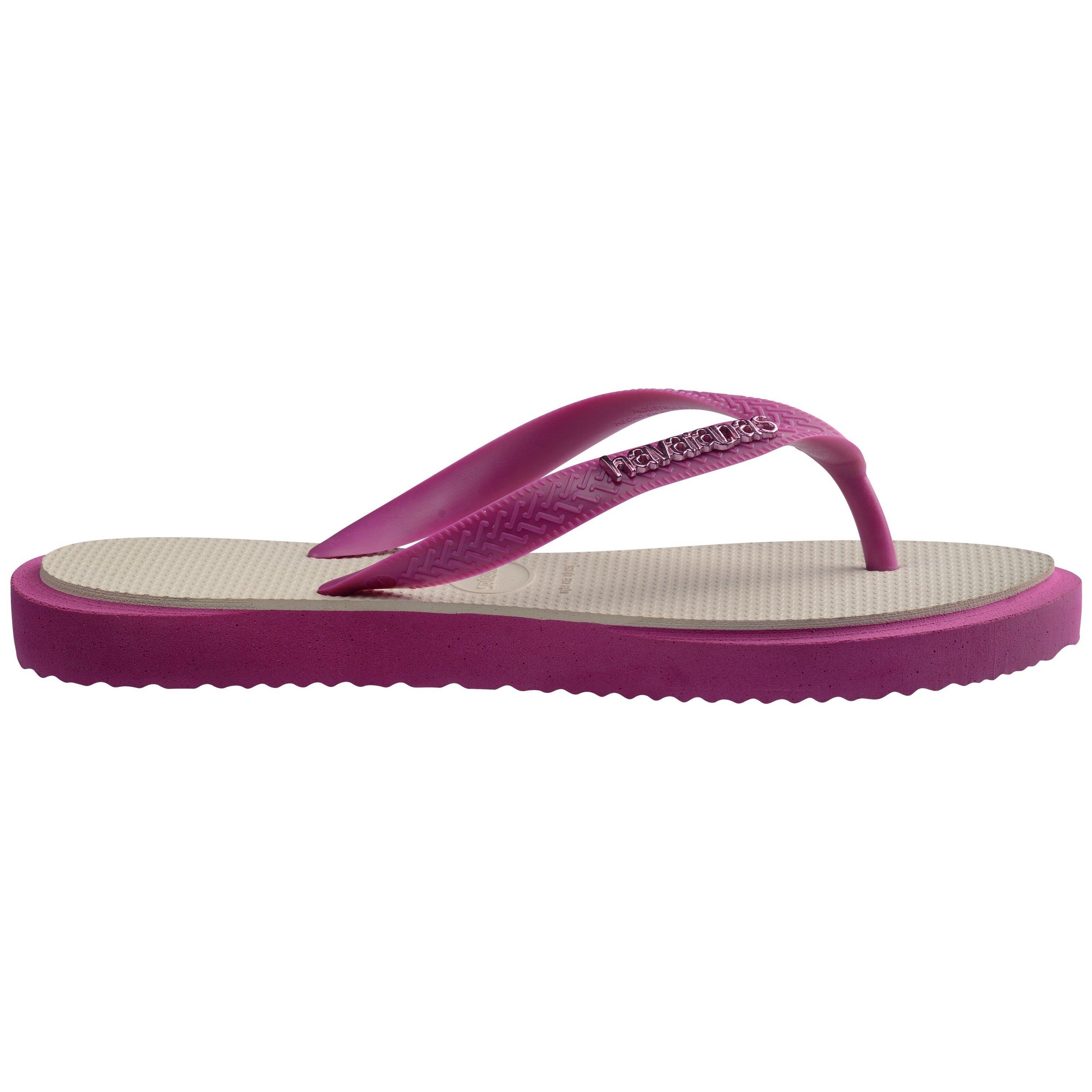Rose Gum/Beige - Havaianas - Women's Top Point Fusion Flip Flops - 3