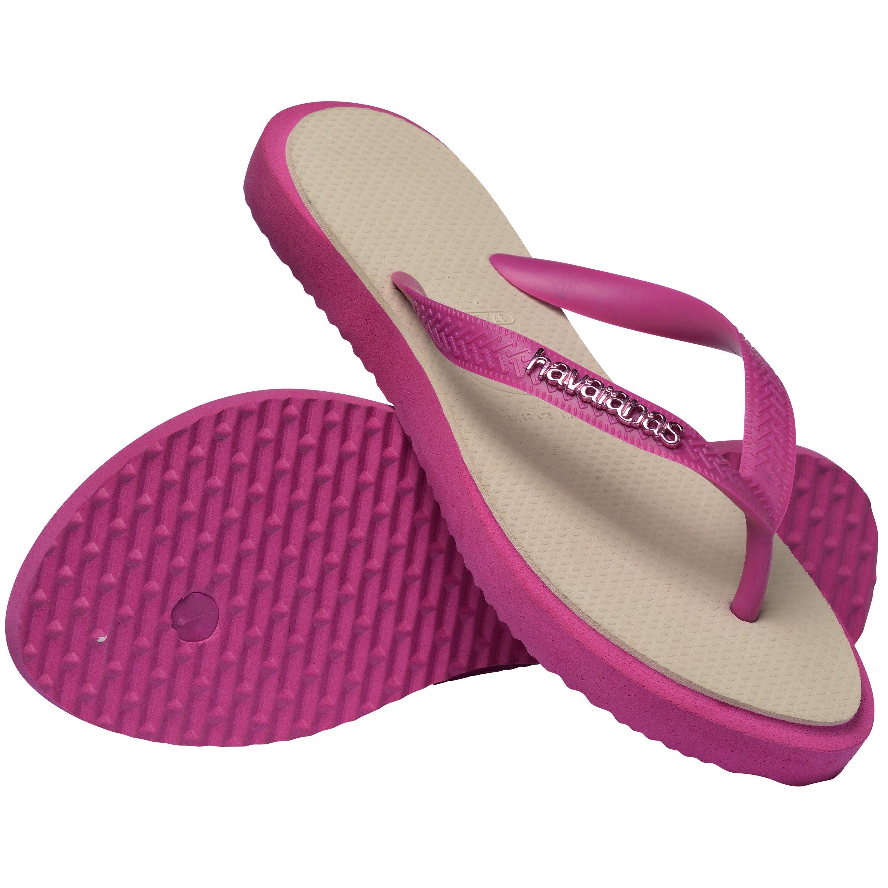Rose Gum/Beige - Havaianas - Women's Top Point Fusion Flip Flops - 4