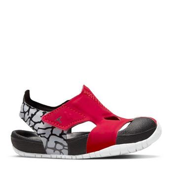 Air Jordan Monnalisa sock-style high-top sandals Weiß