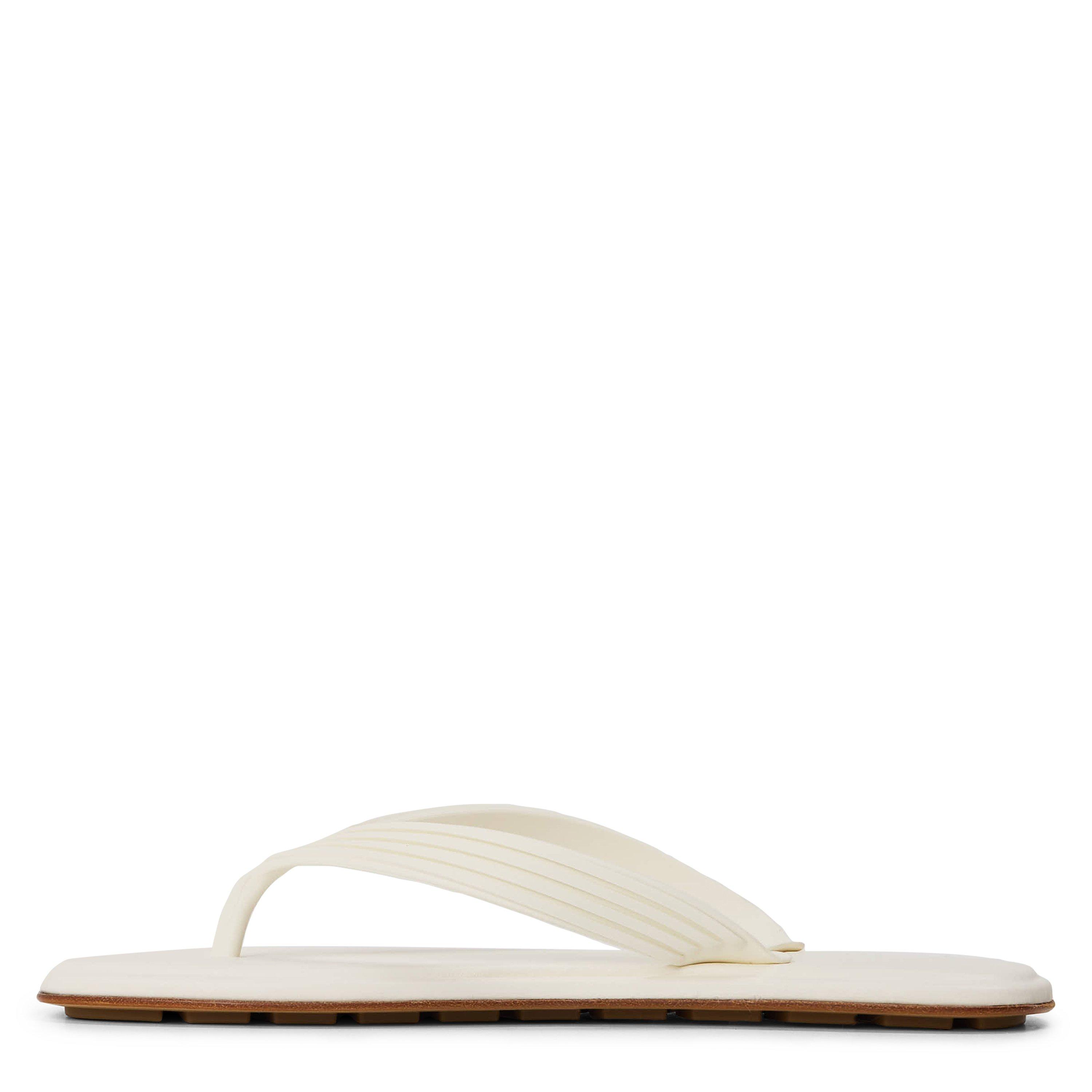 Alabaster - Bottega Veneta - Women's Flip Flops - 2