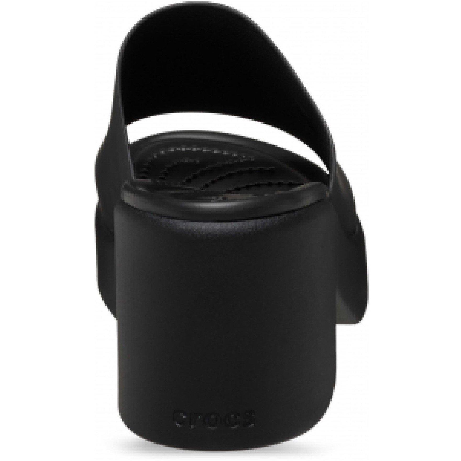 BlackBlack - Crocs - Brooklyn Solid Heel Clogs - 3