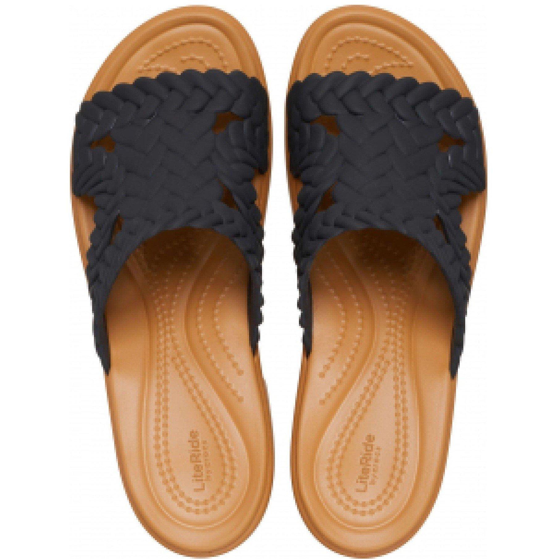 Crna - Crocs - Brooklyn Woven Clogs - 4
