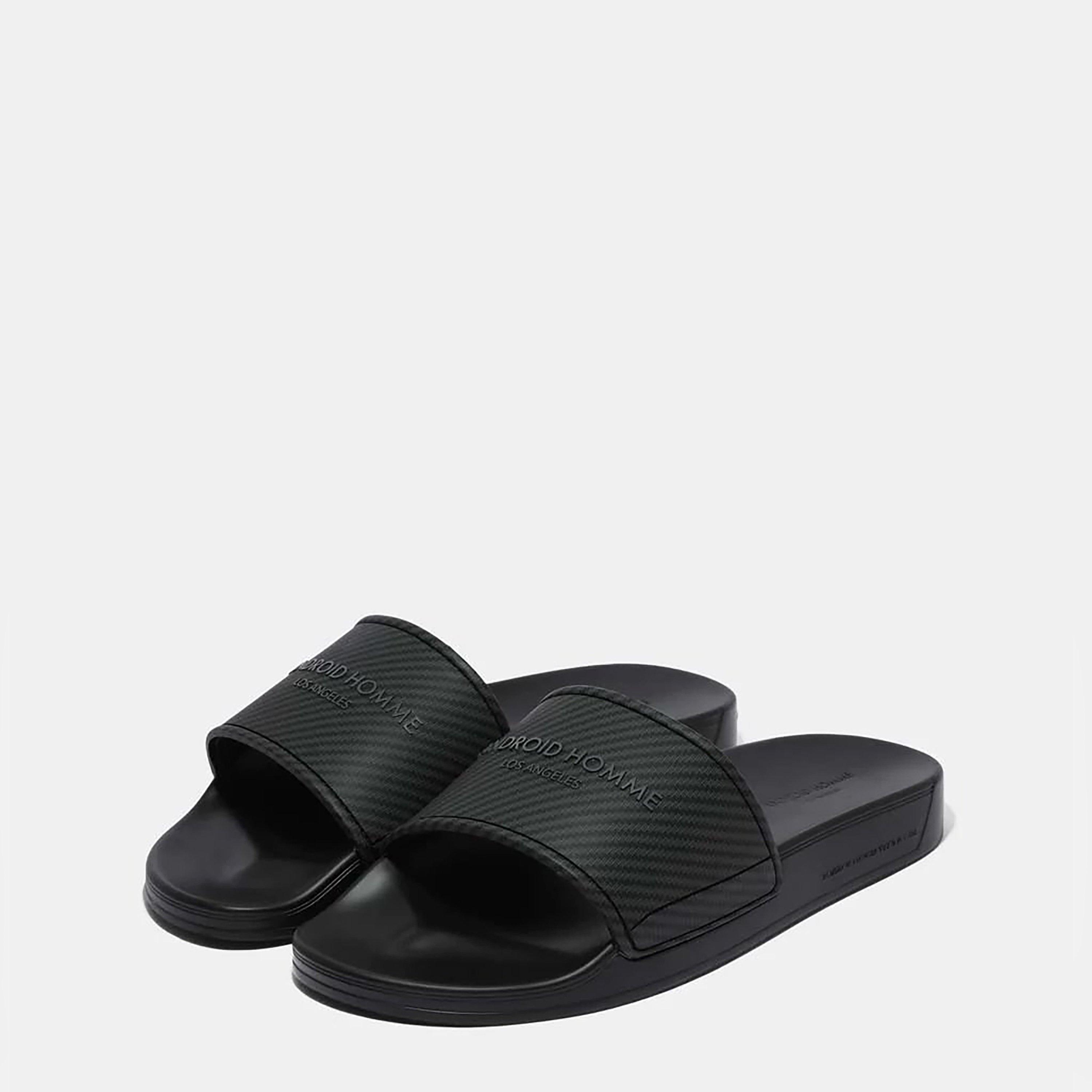 Black - Android Homme - Carbon Slides - 2