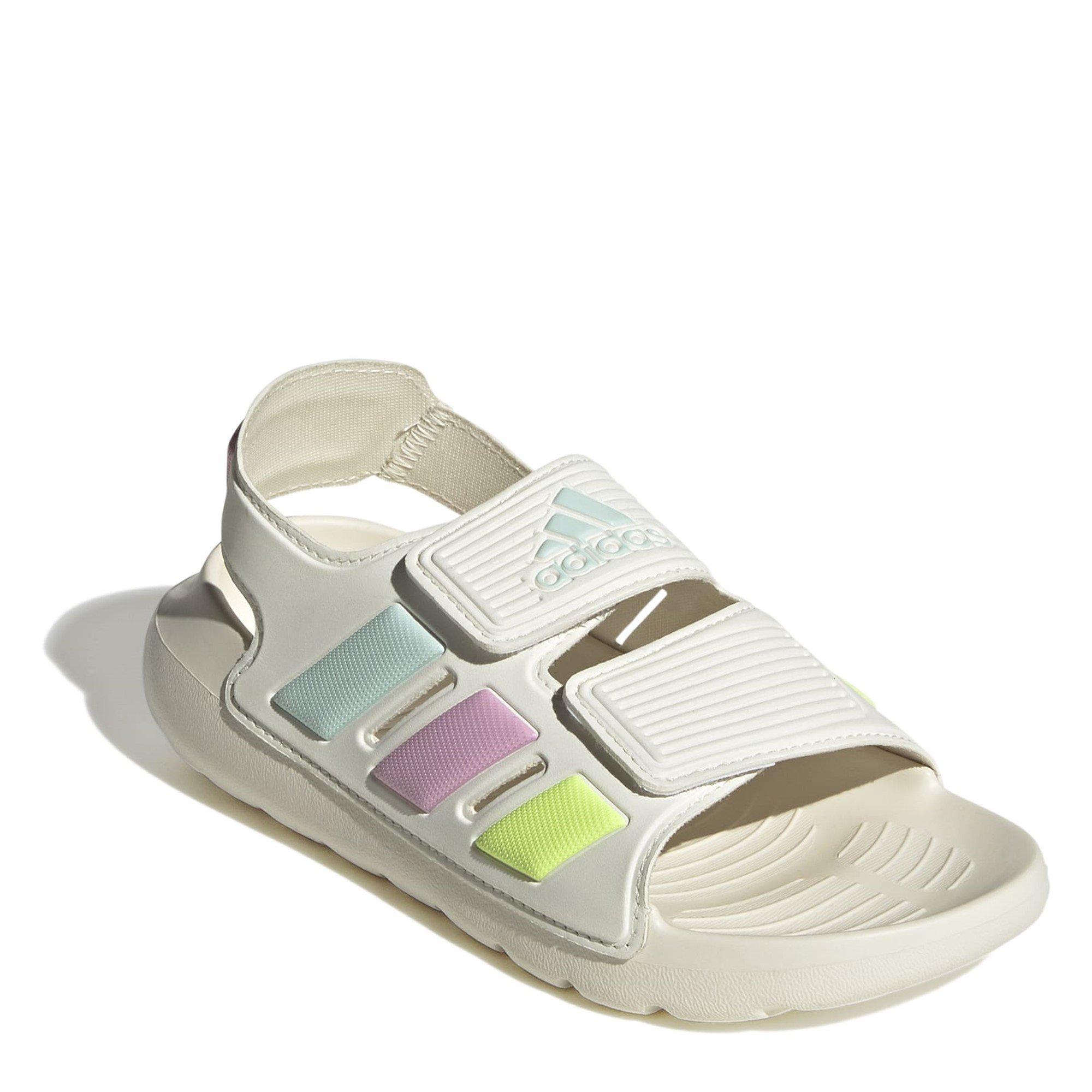 Wht/Lilac/Mint - adidas - Altaswim 2.0 Sandals Kids - 3