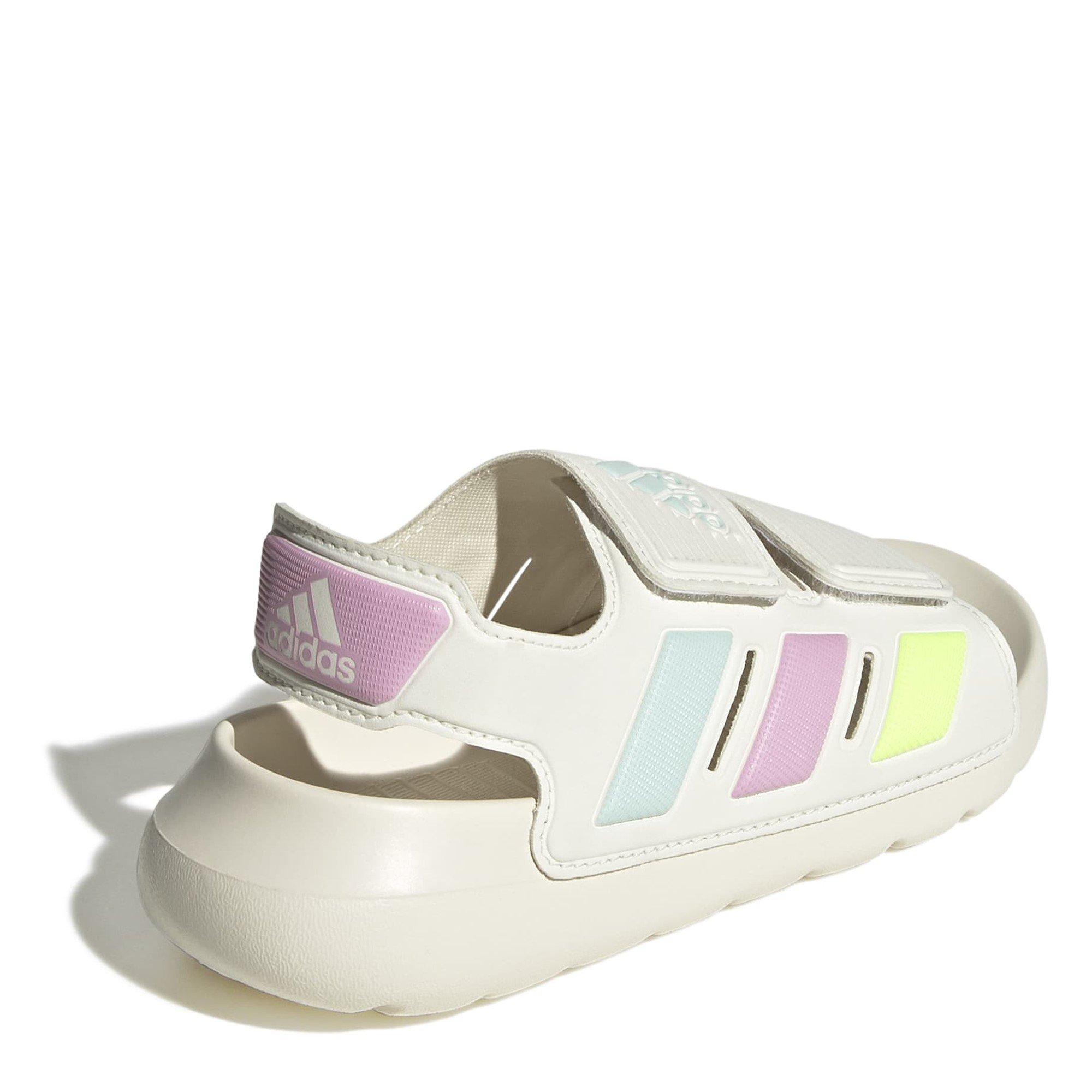Wht/Lilac/Mint - adidas - Altaswim 2.0 Sandals Kids - 4