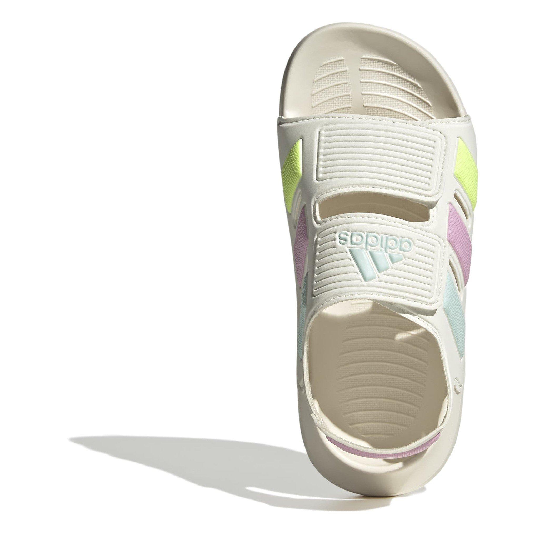 Wht/Lilac/Mint - adidas - Altaswim 2.0 Sandals Kids - 5