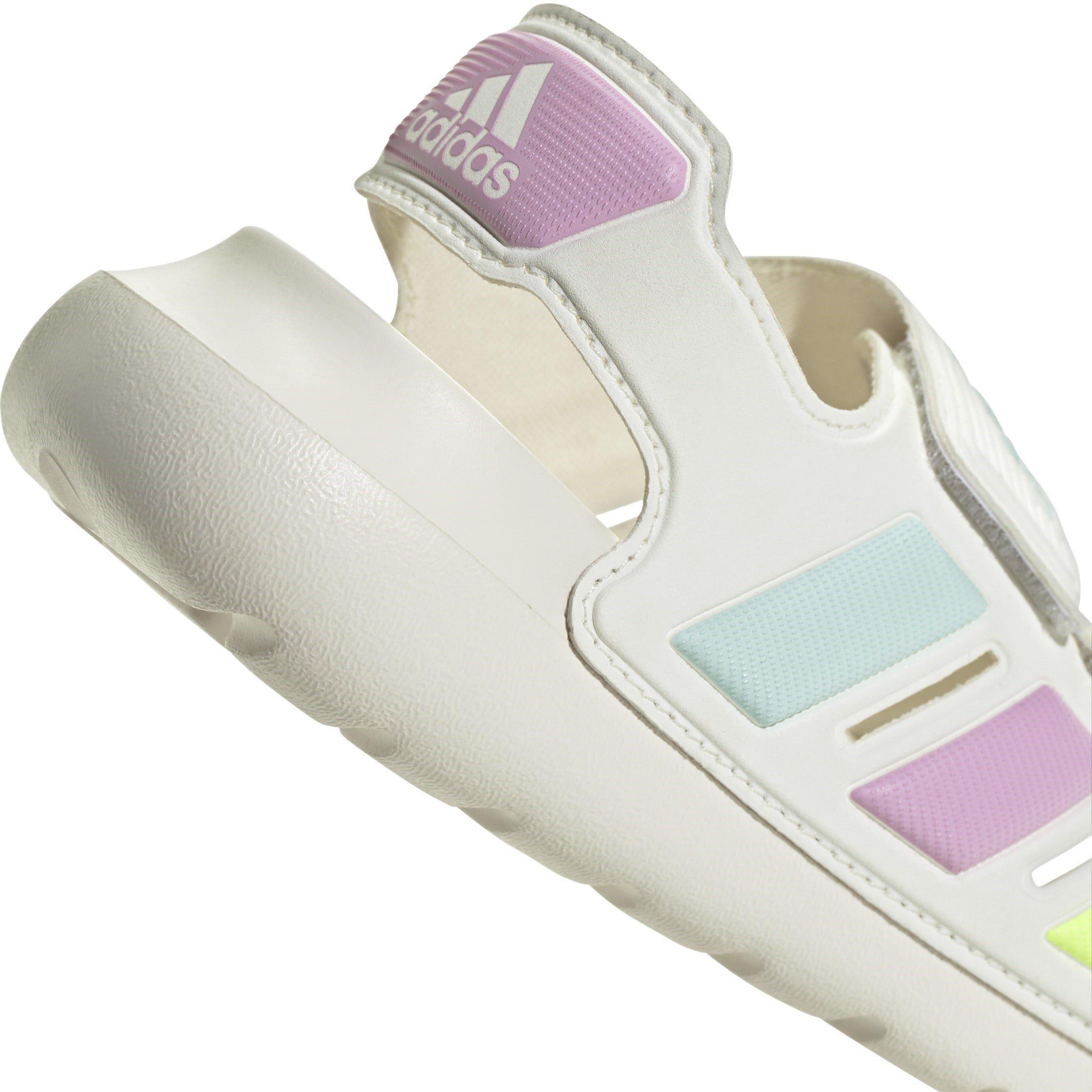 Wht/Lilac/Mint - adidas - Altaswim 2.0 Sandals Kids - 8