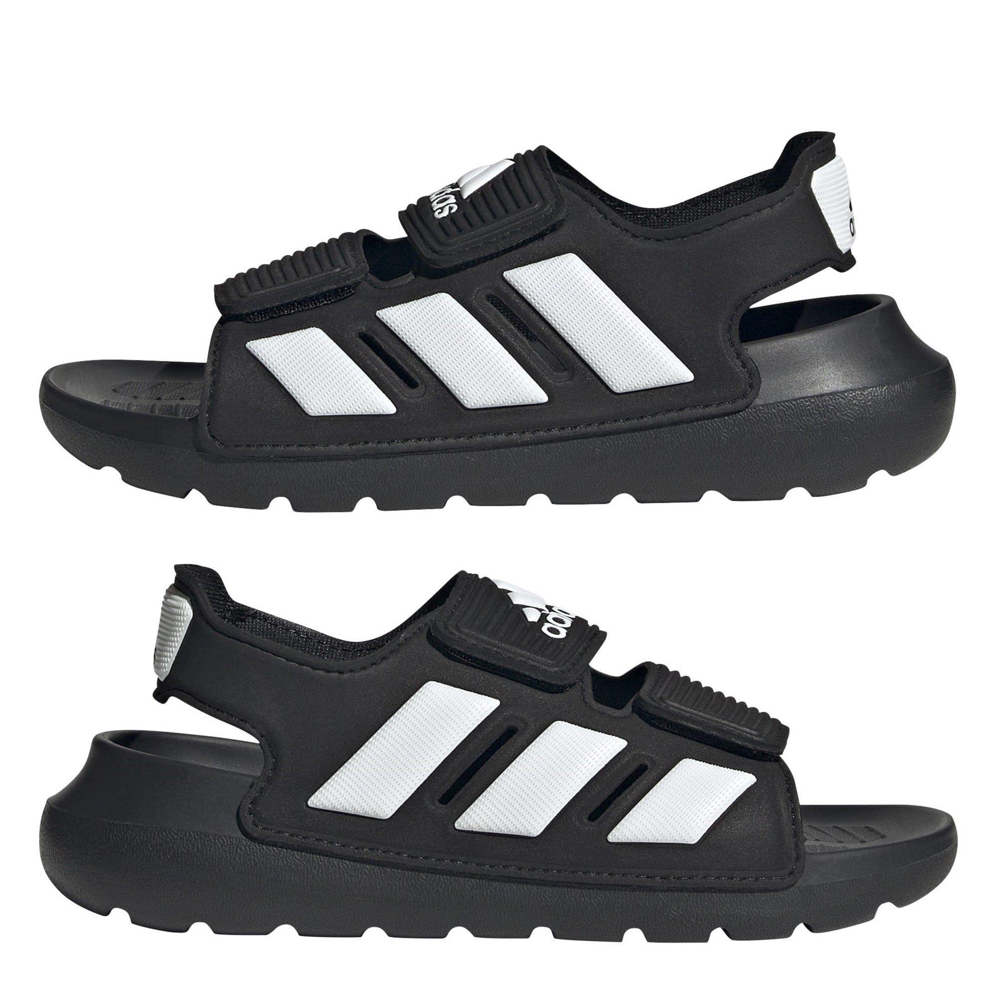 CBlack/Wht/CBlk - adidas - Altaswim 2.0 Sandals Kids - 9