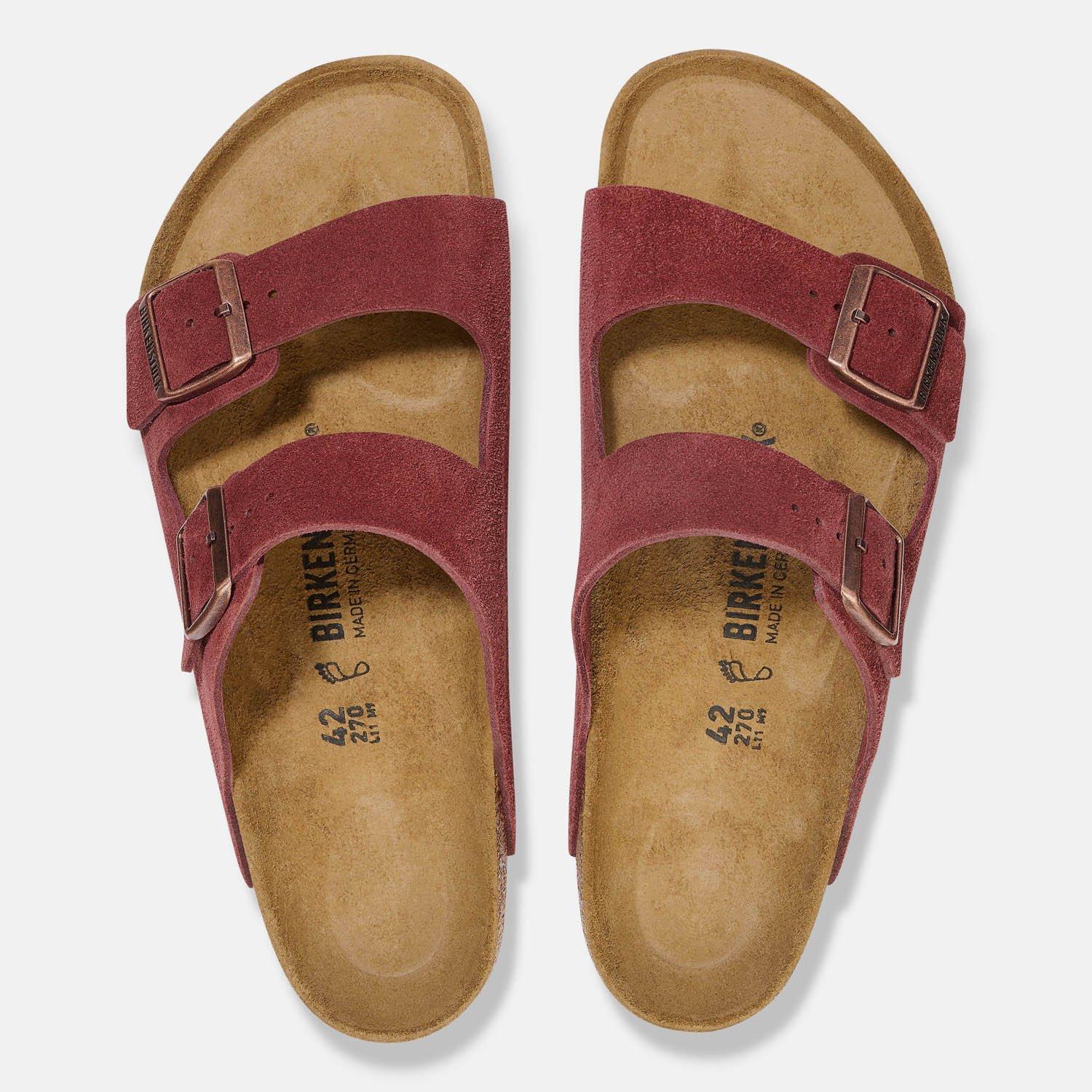 Red - Birkenstock - Bstk Arizona Sandals Sn64 - 3