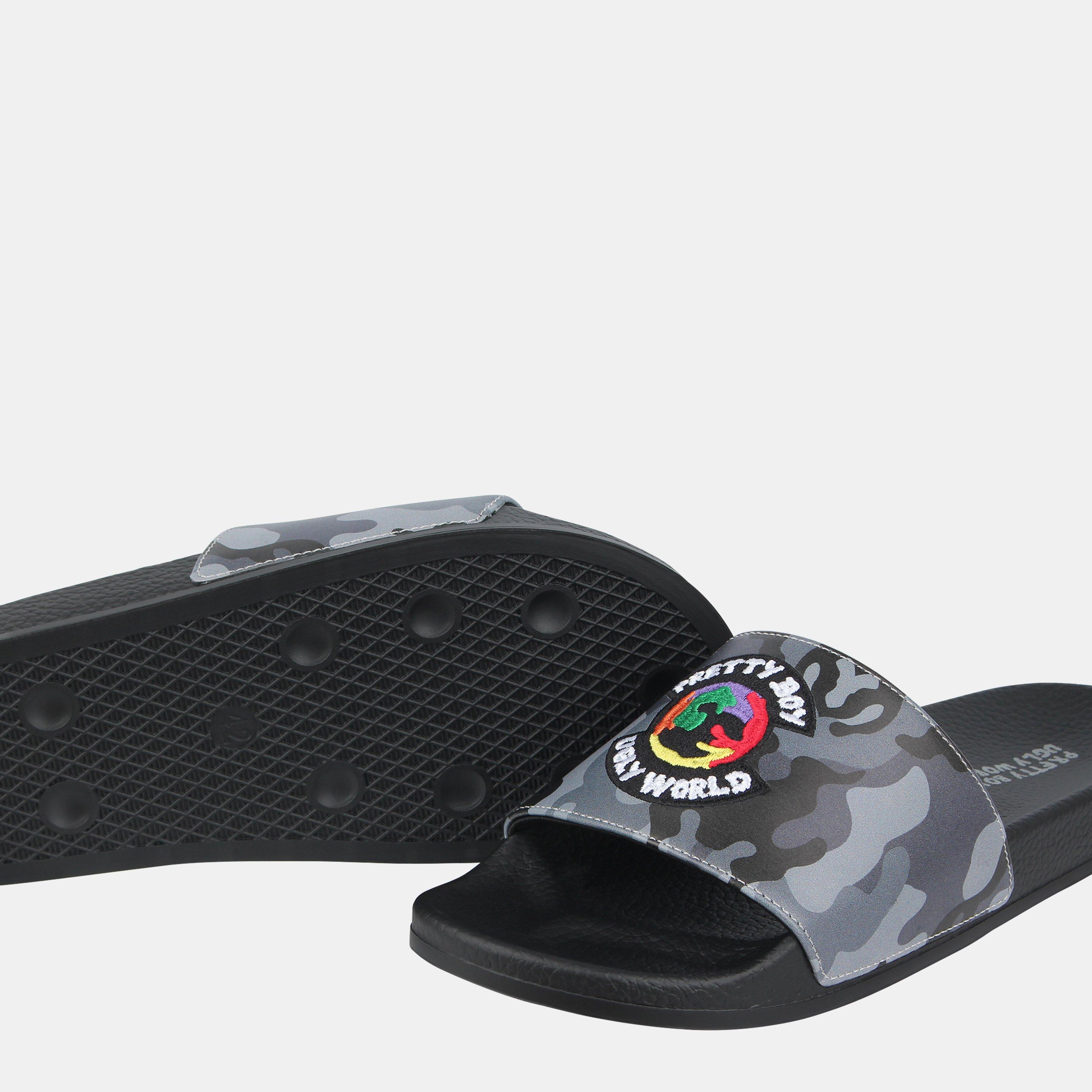 Camo - Pretty Boy Ugly World - Men's the World Sliders - 3