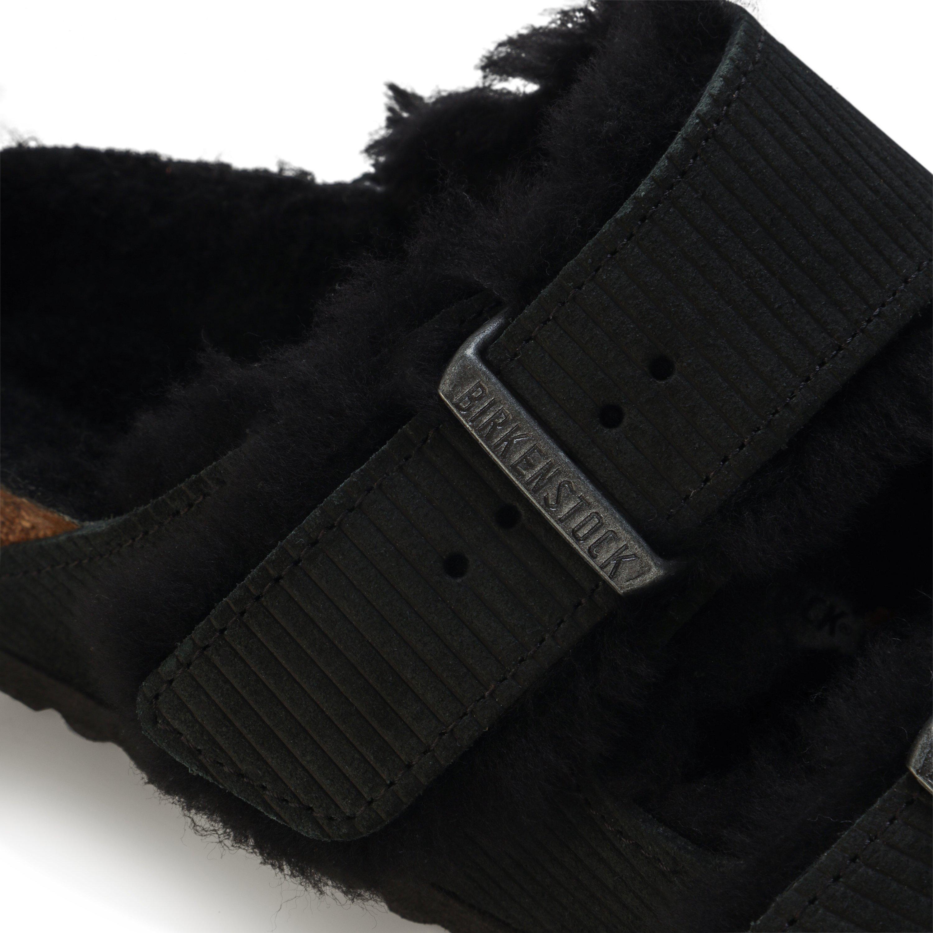 Black - Birkenstock - Bstk Arizona Teddy S Sn64 - 4