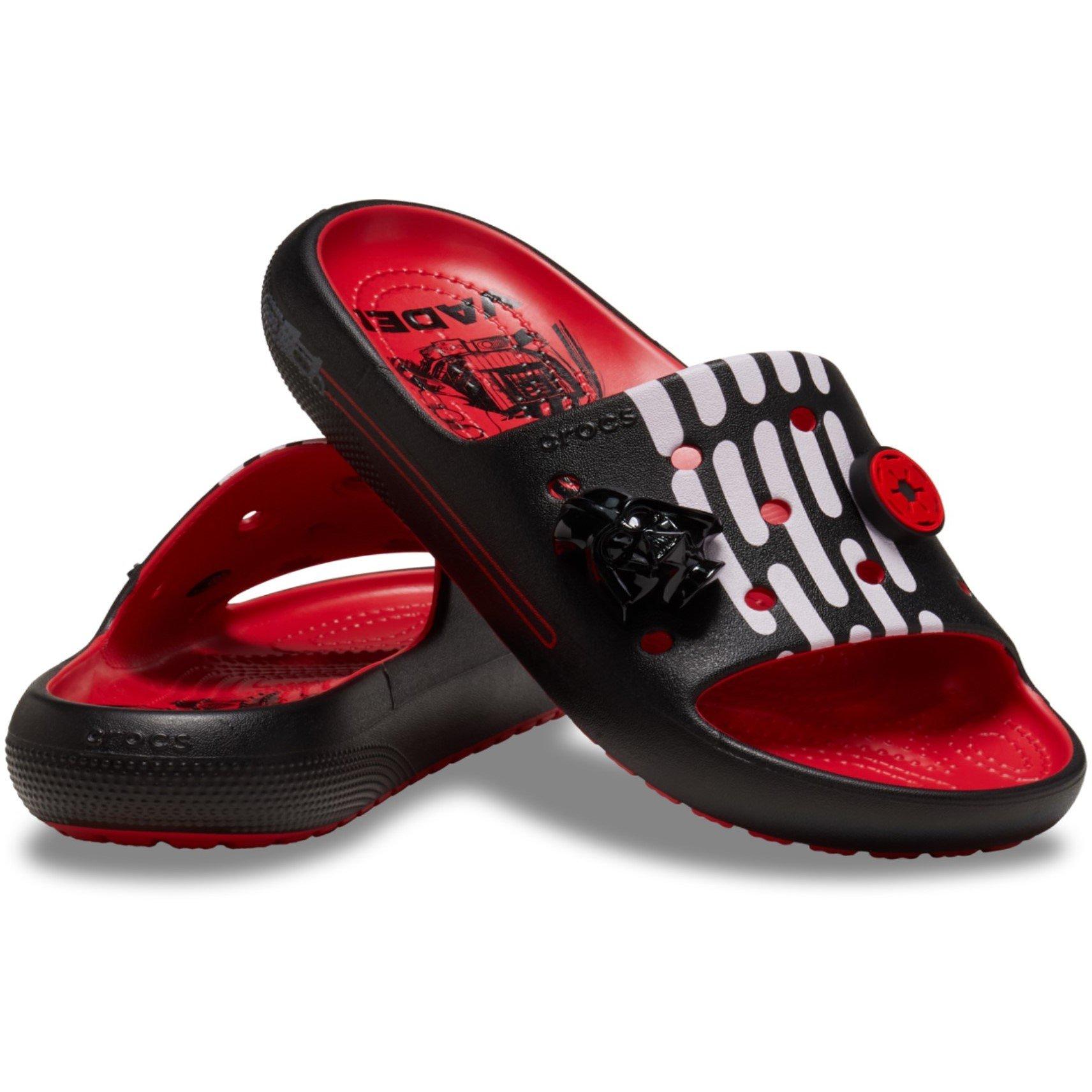 Varsity Red - Crocs - Adults Darth Vader Slider - 2
