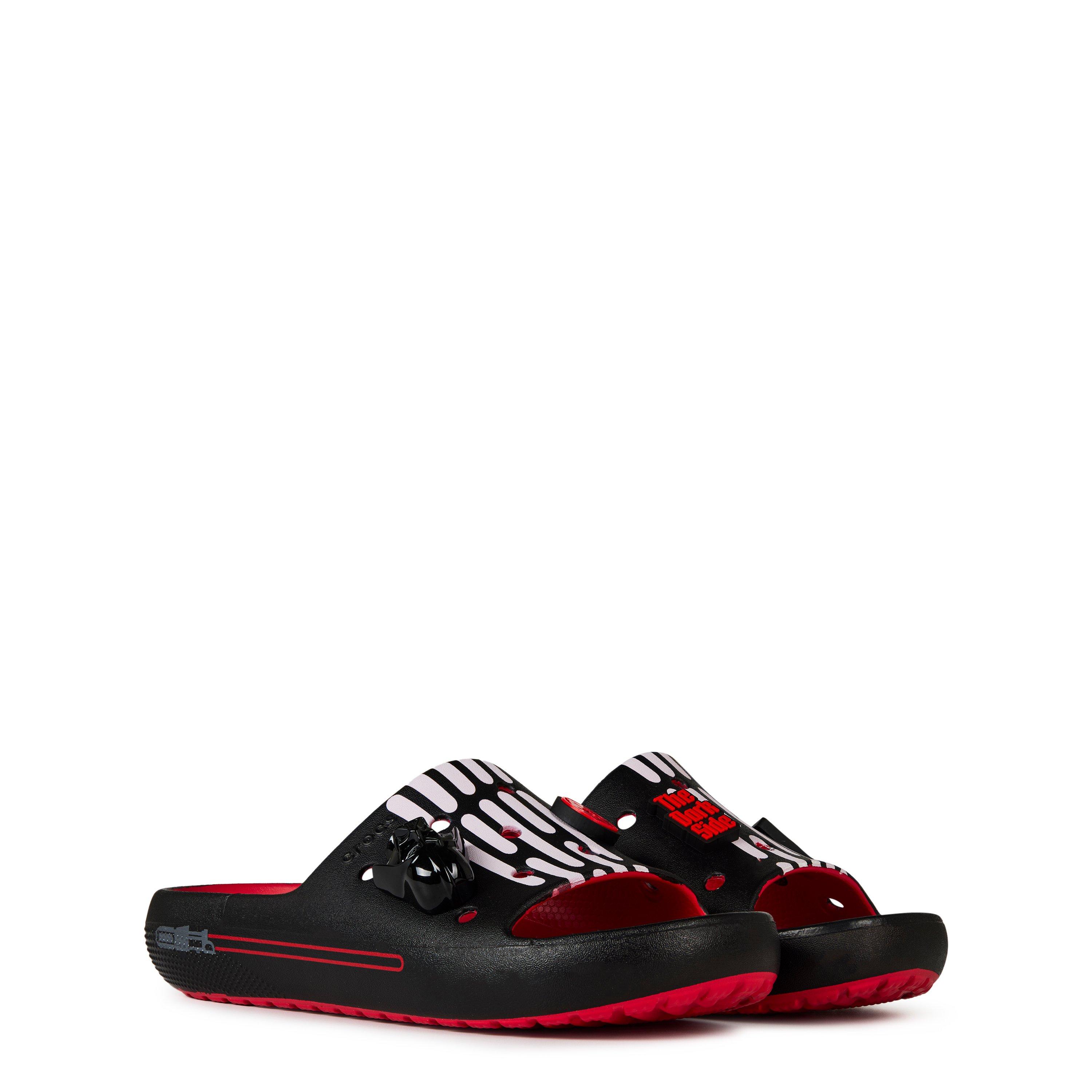 Varsity Red - Crocs - Adults Darth Vader Slider - 4
