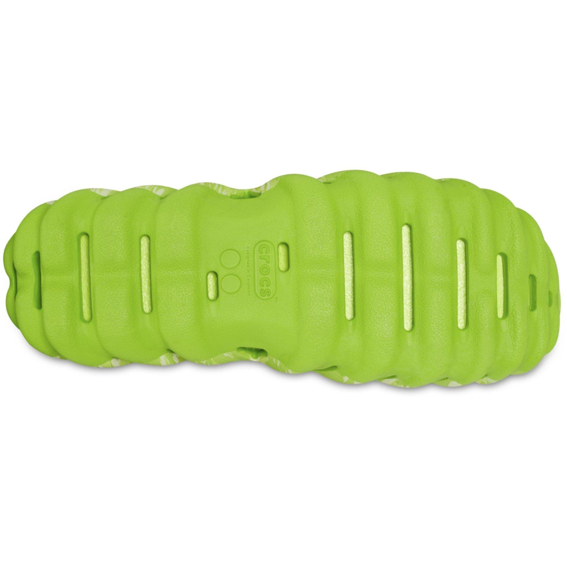 Limeade/Multi - Crocs - Unisex Adults Echo Tiger Slider - 4