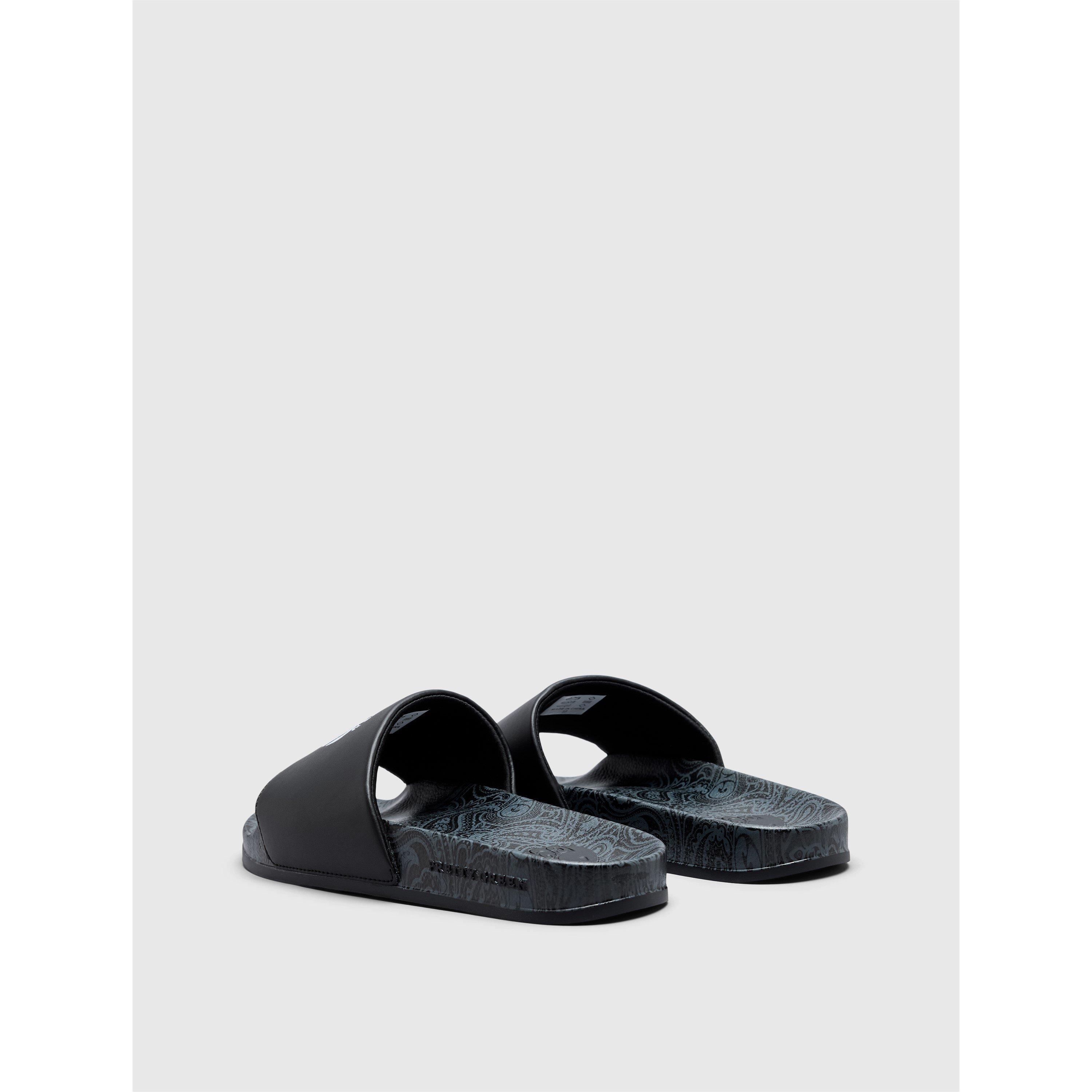 Noir/Blanc - Pretty Green - Paisley Sliders - 3