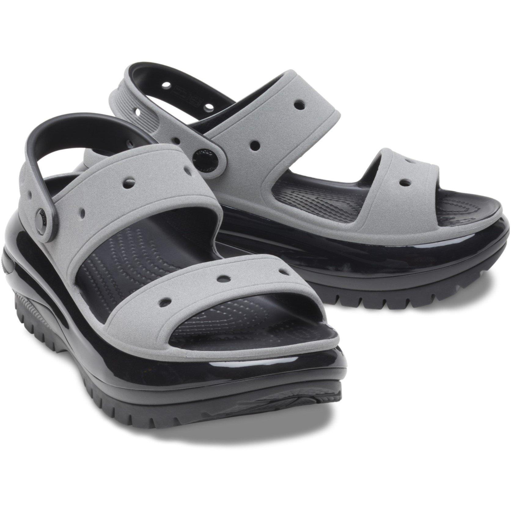 Sort/Reflekterende - Crocs - Adults Sports Sandal - 2