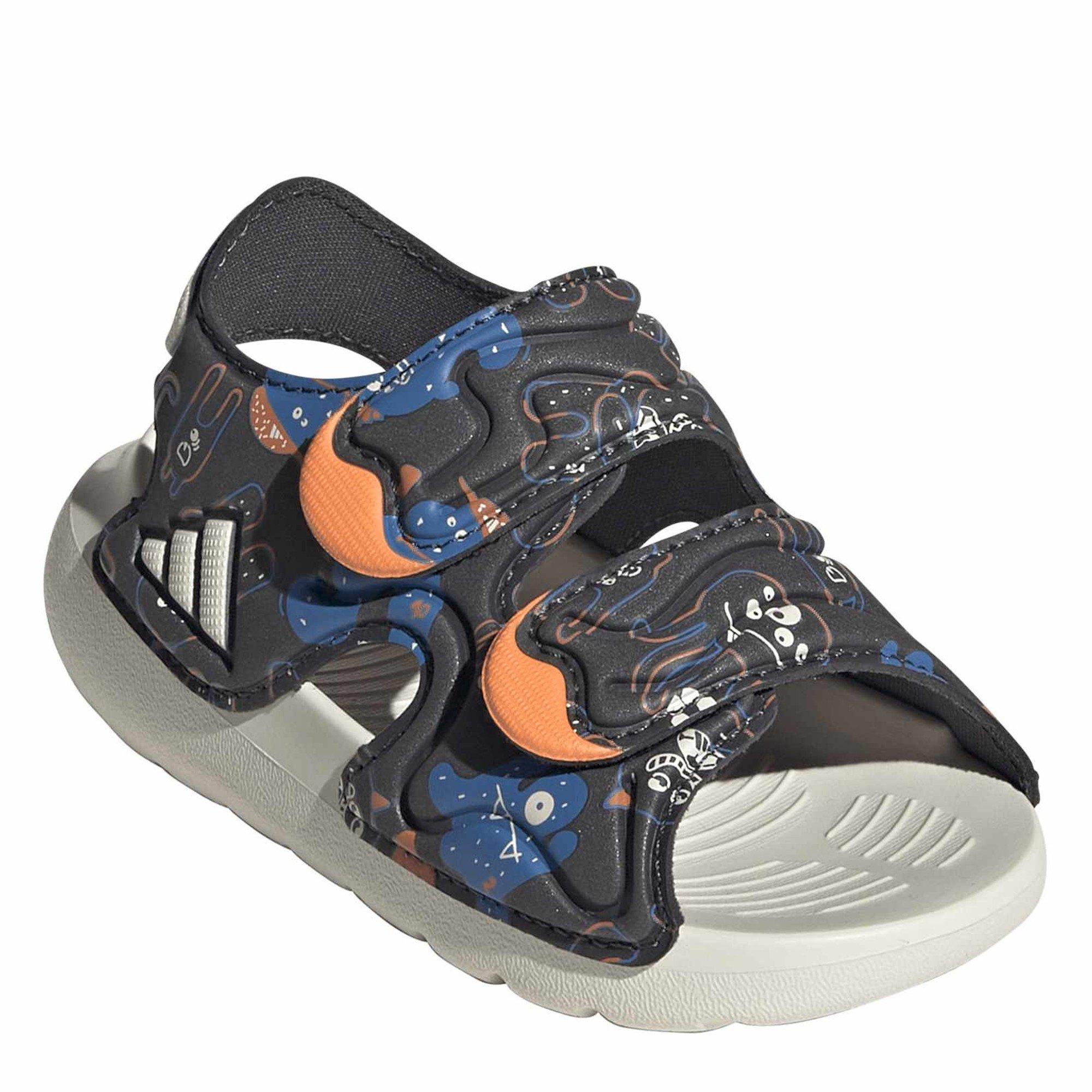 Grey/White - adidas - Altaswim 3 Infant Sandals - 3