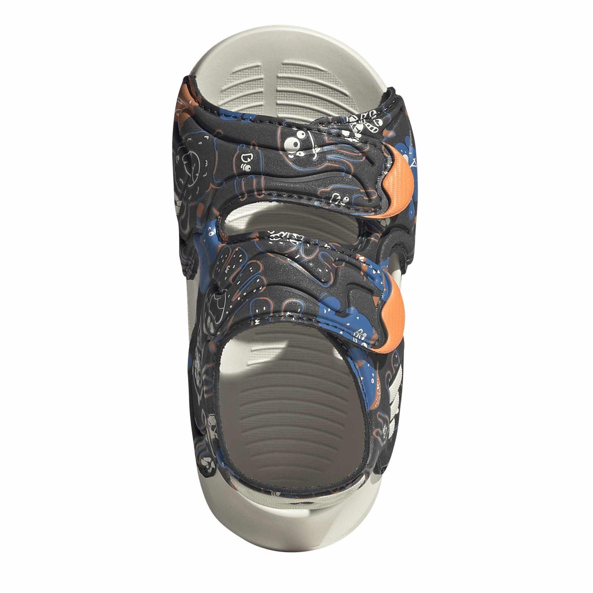 Grey/White - adidas - Altaswim 3 Infant Sandals - 5