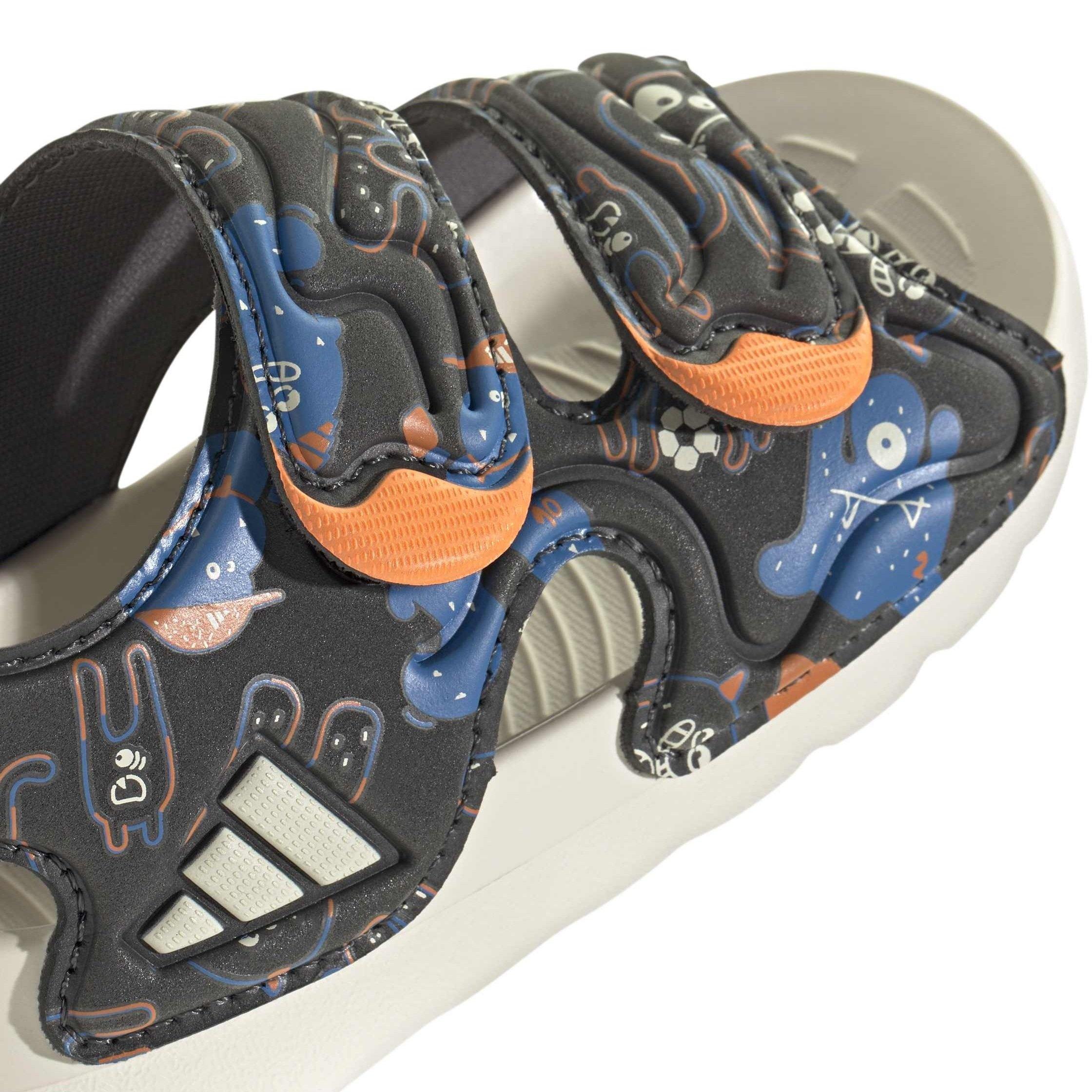 Grey/White - adidas - Altaswim 3 Infant Sandals - 7