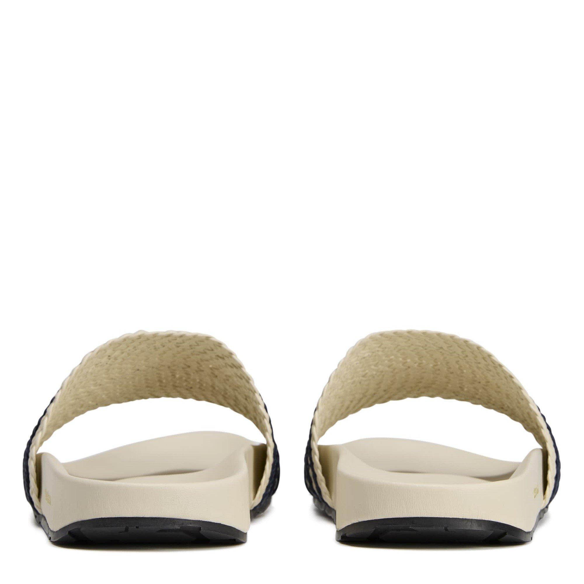 Wonder White - adidas Originals - By Wales Bonner Adilette Slides - 4