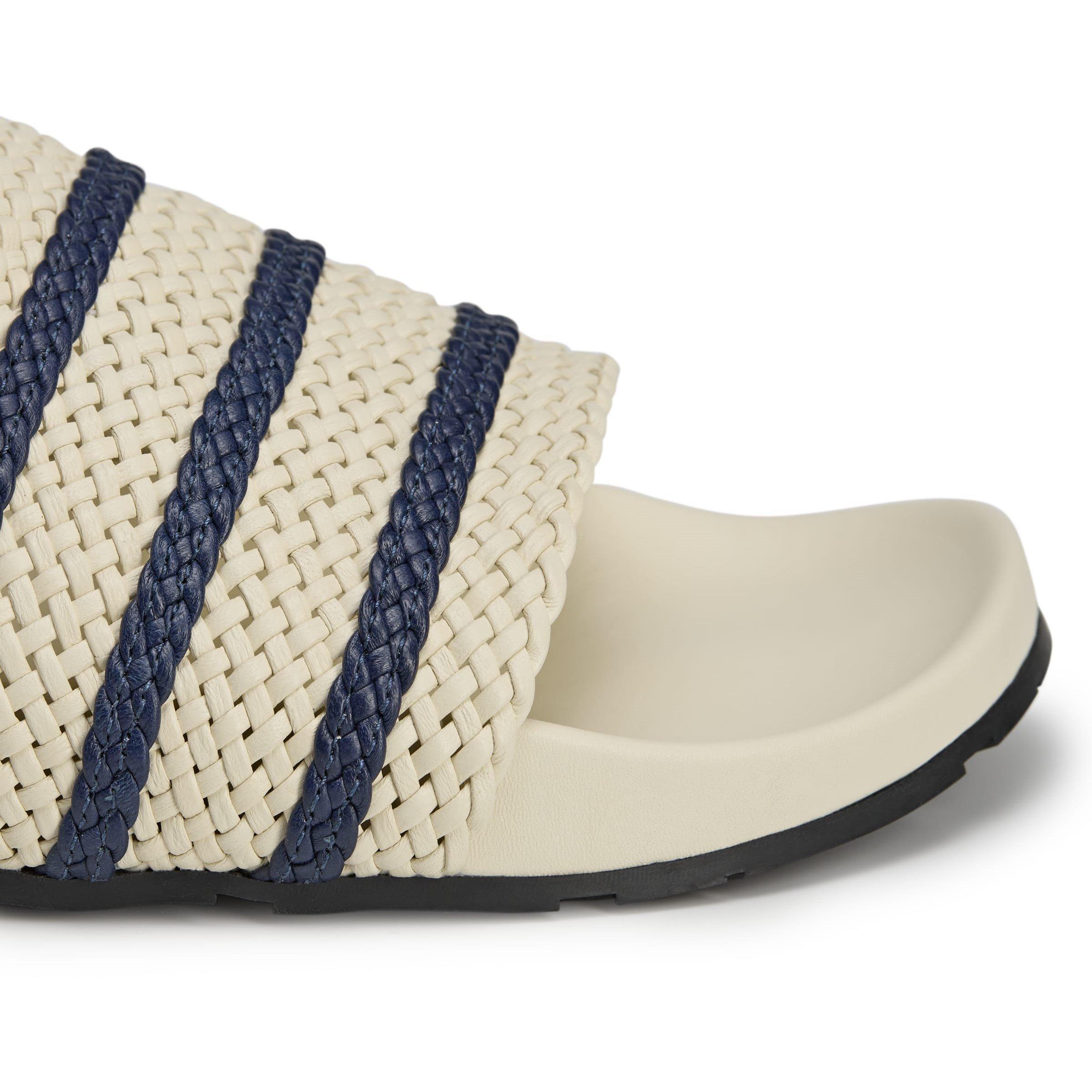 Wonder White - adidas Originals - By Wales Bonner Adilette Slides - 8