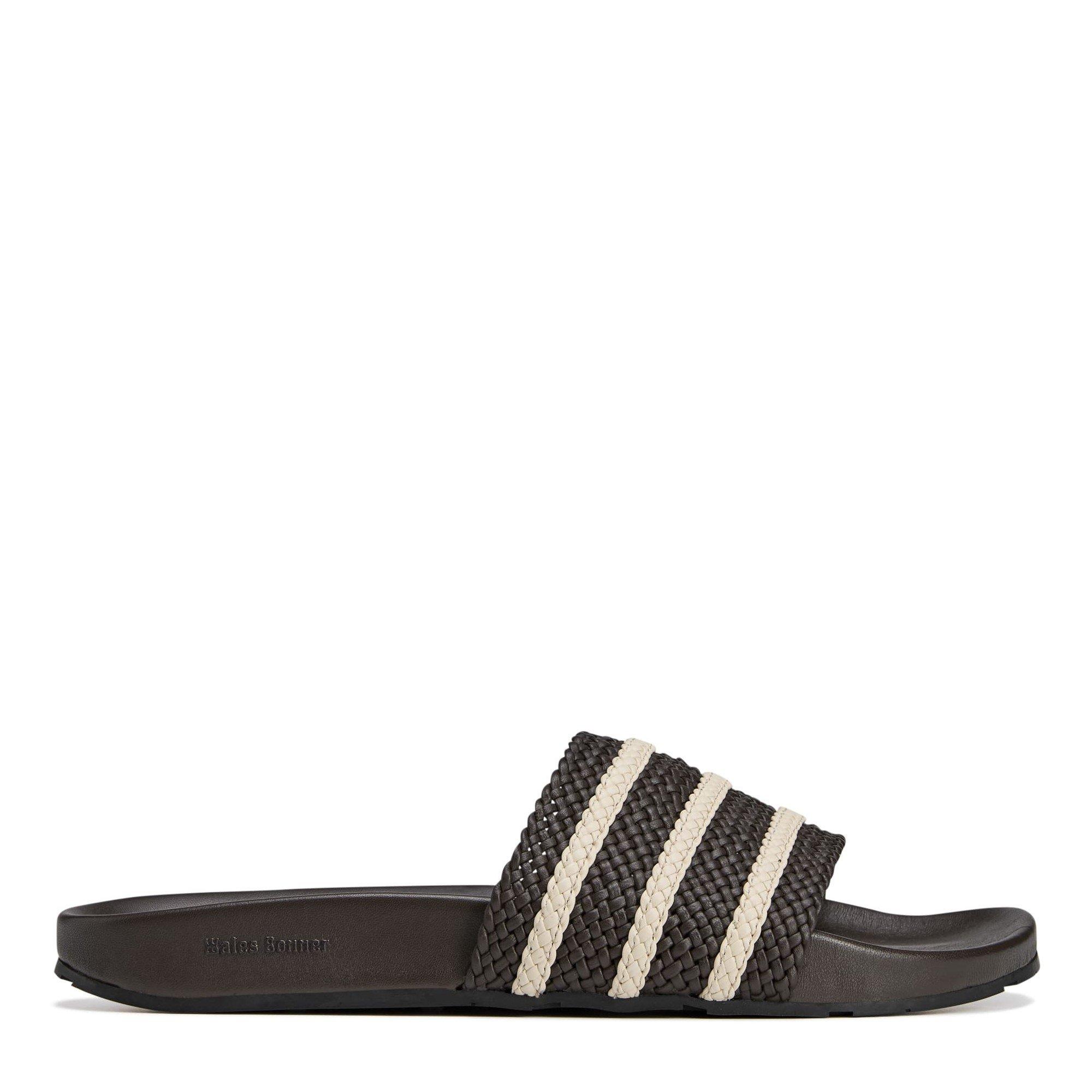 Dark Brown - adidas Originals - By Wales Bonner Adilette Slides - 1