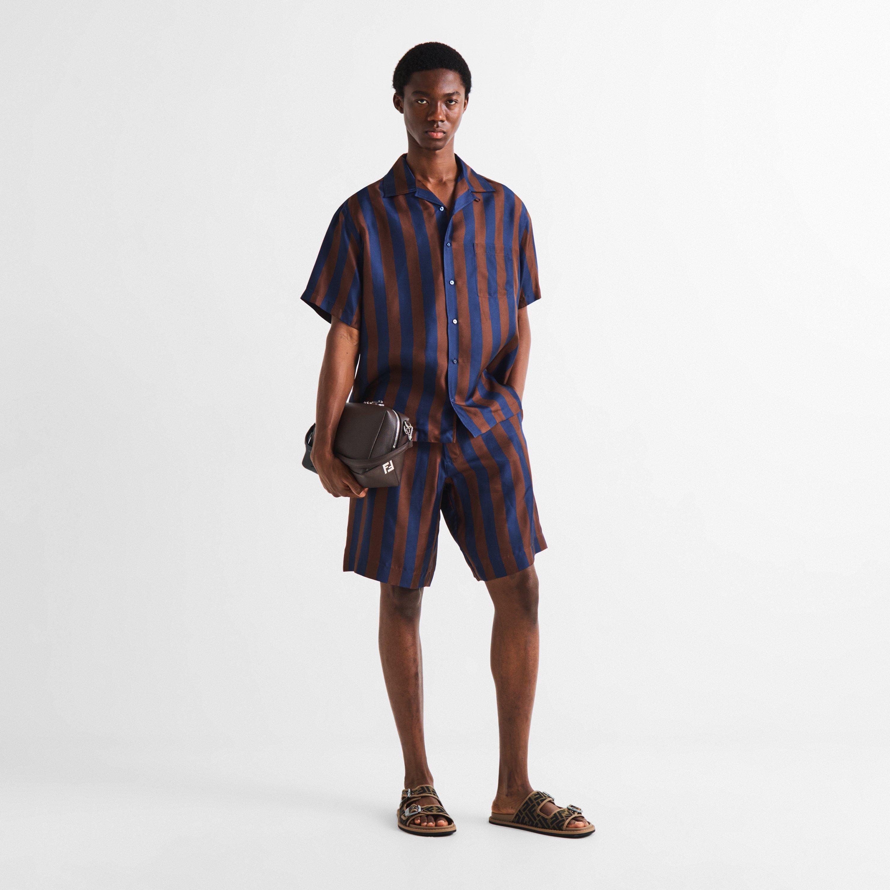 Tobacco - Fendi - Men's FF Flat Sandals - 6