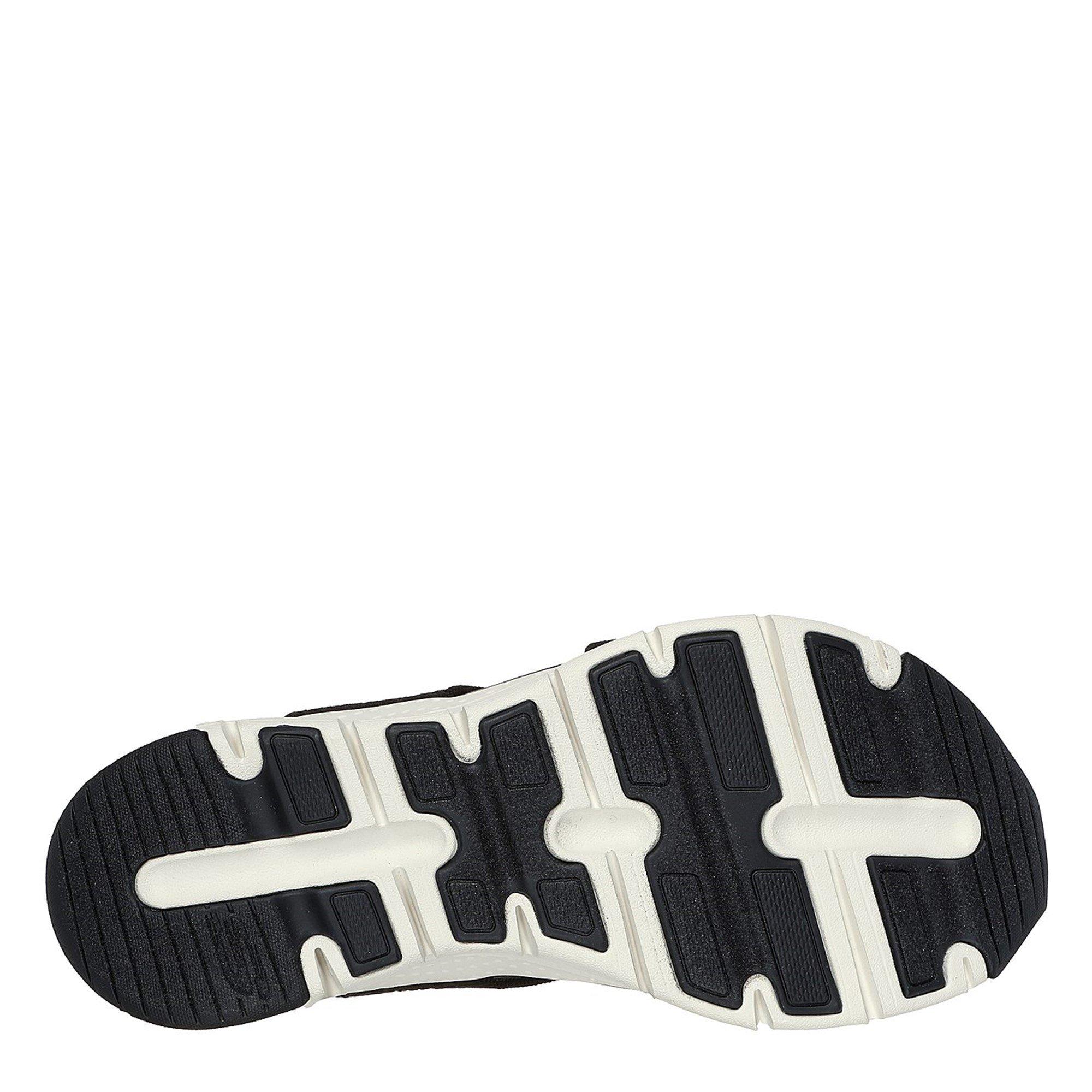 Preto - Skechers - Arch Fit Flat Sandals Womens - 4