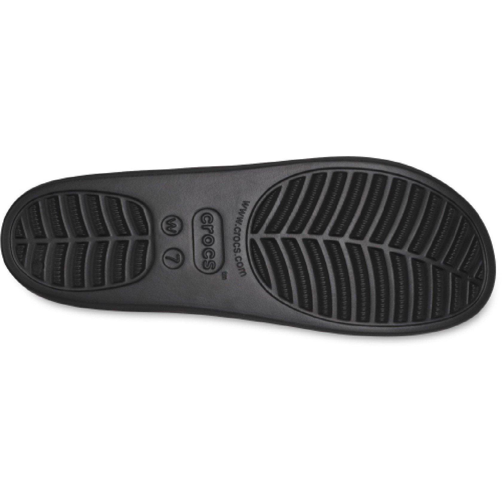 Black - Crocs - Baya Platform Sand Clogs - 2