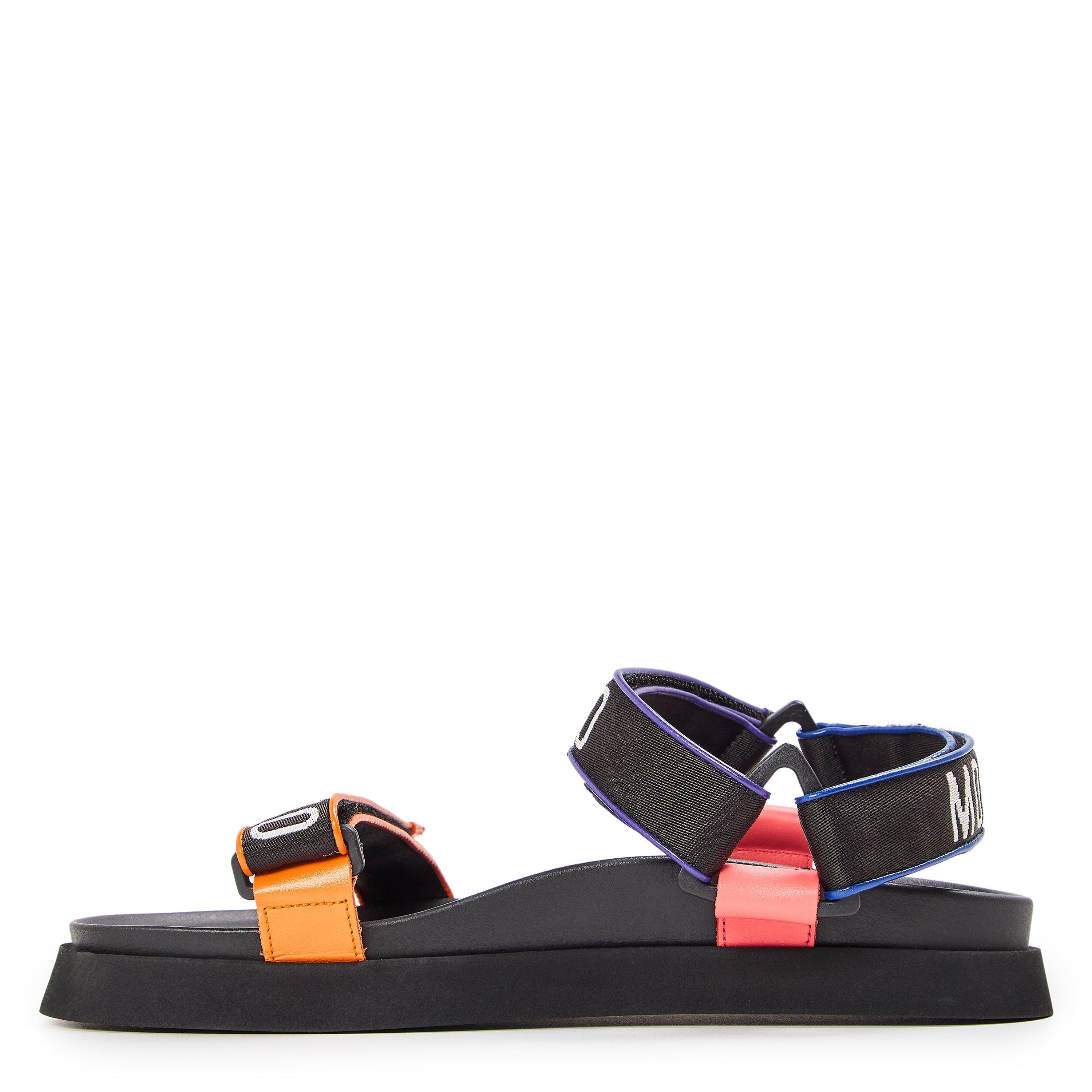 Black - Moschino - Men's Flat Sandals - 2