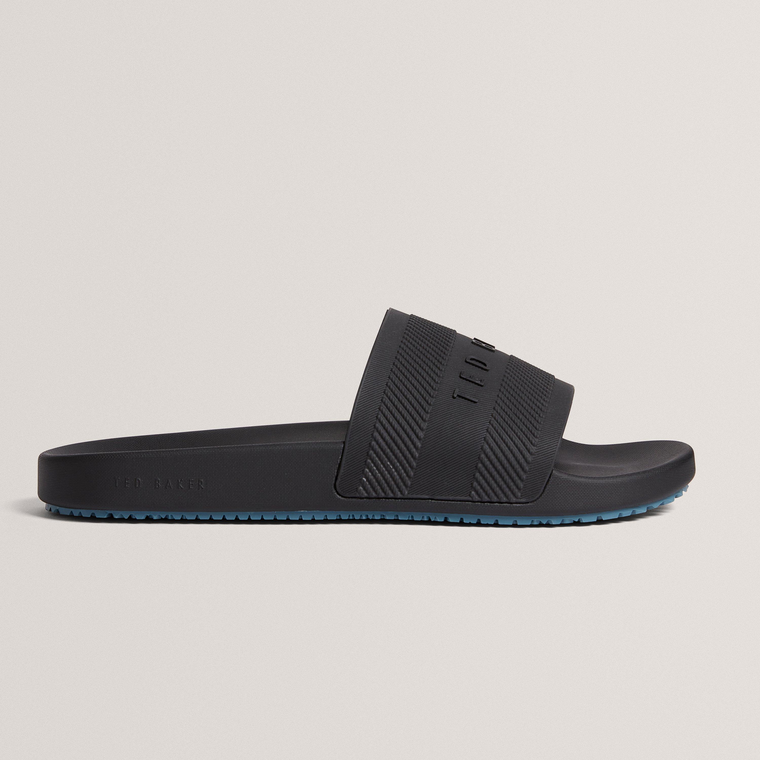 BLACK - Ted Baker - Men's Pool Sliders - 2