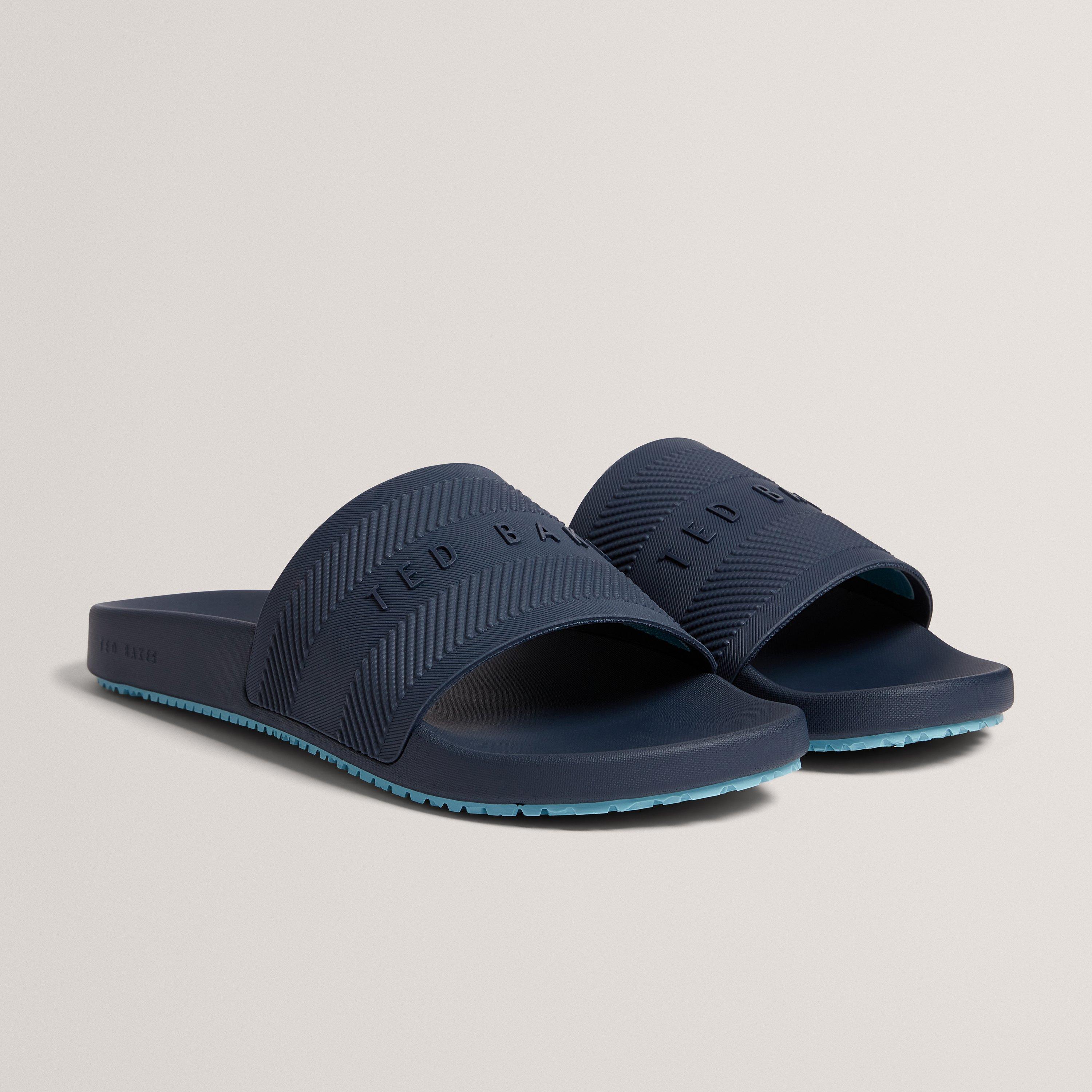 NAVY - Ted Baker - Mens Pool Sliders - 2