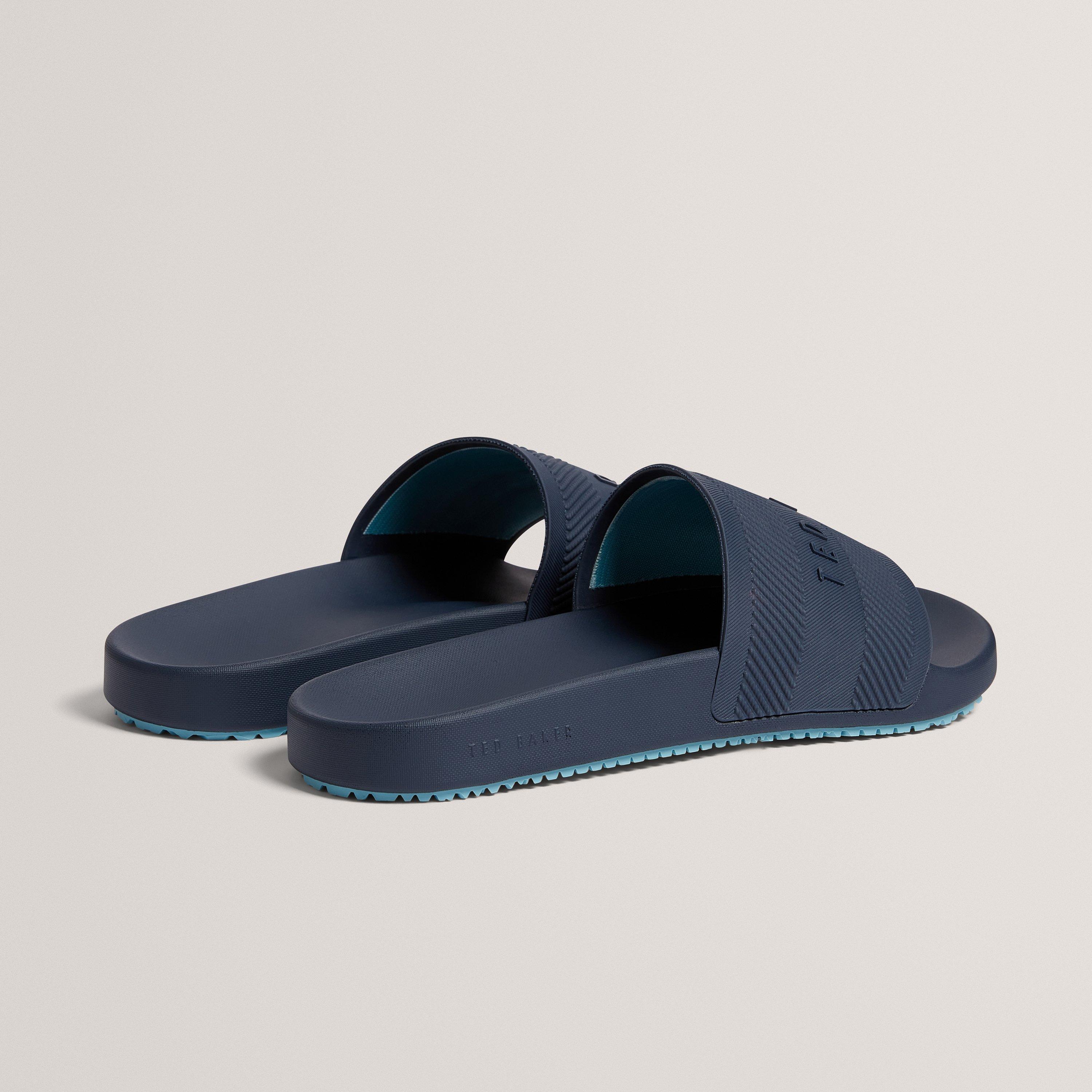 NAVY - Ted Baker - Mens Pool Sliders - 3