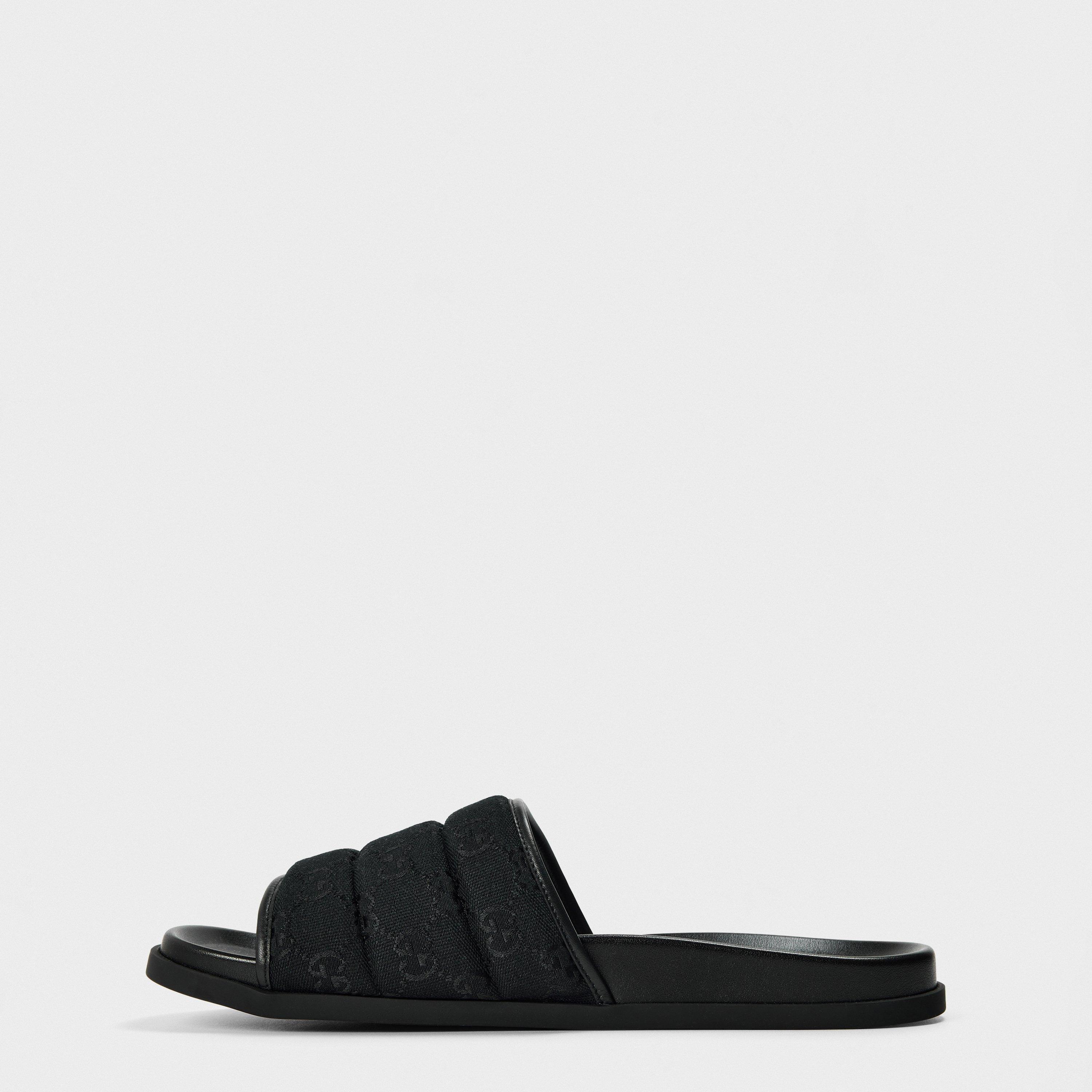 Black - Gucci - Men's Flat Sandals - 2