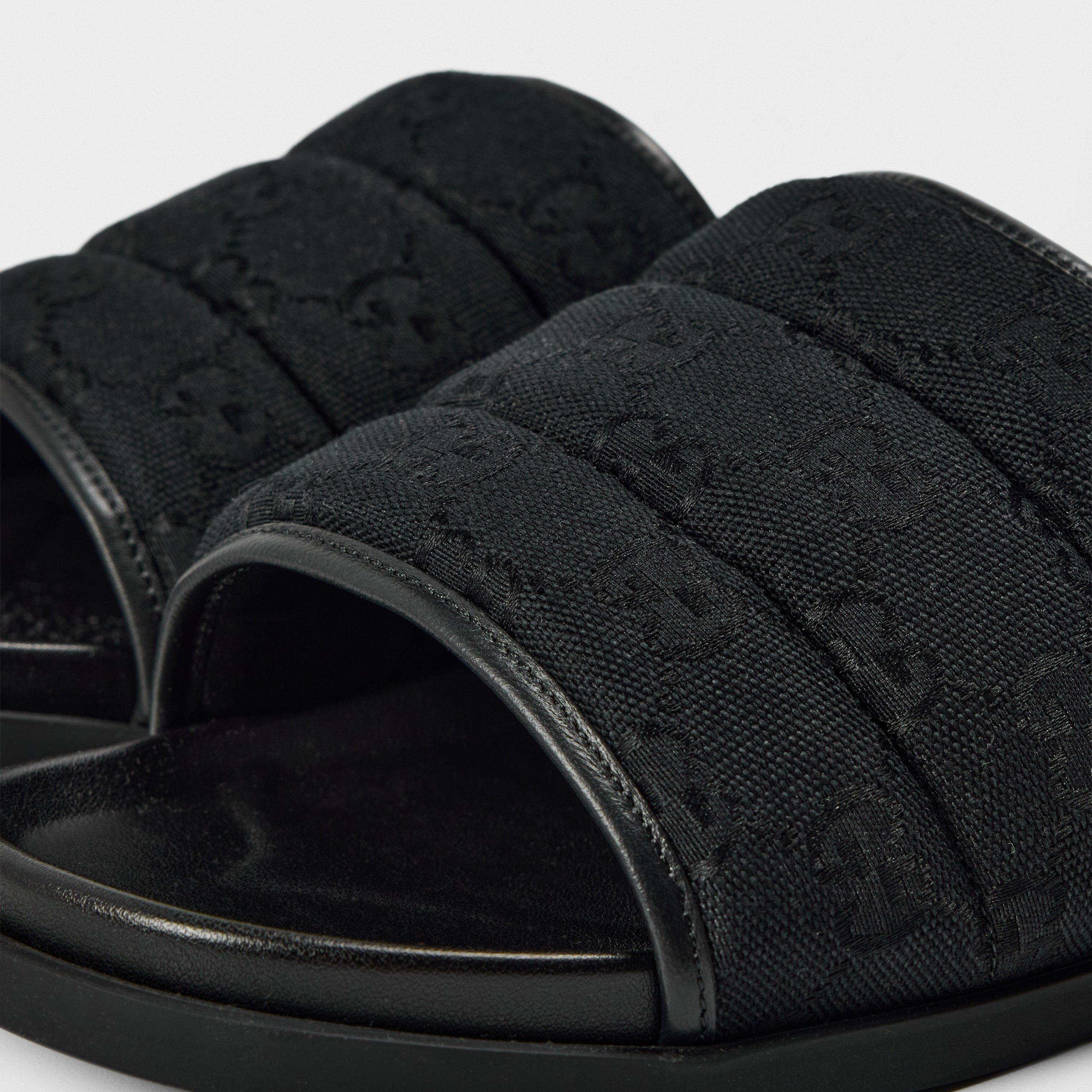 Black - Gucci - Men's Flat Sandals - 4