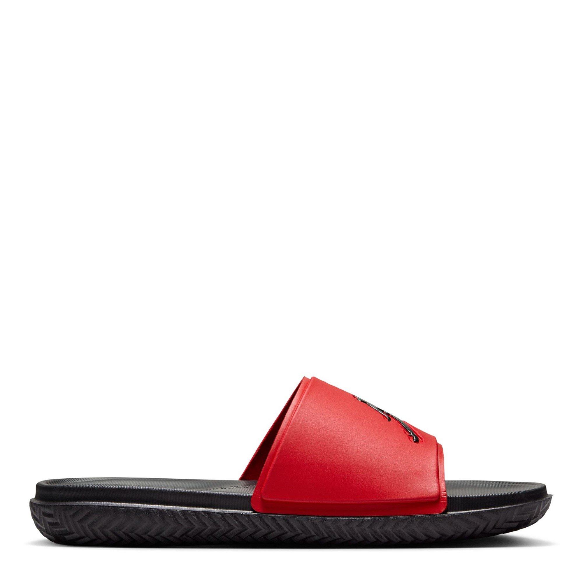 Red/Black - Air Jordan - Play 2.0 Men's Slides - 4