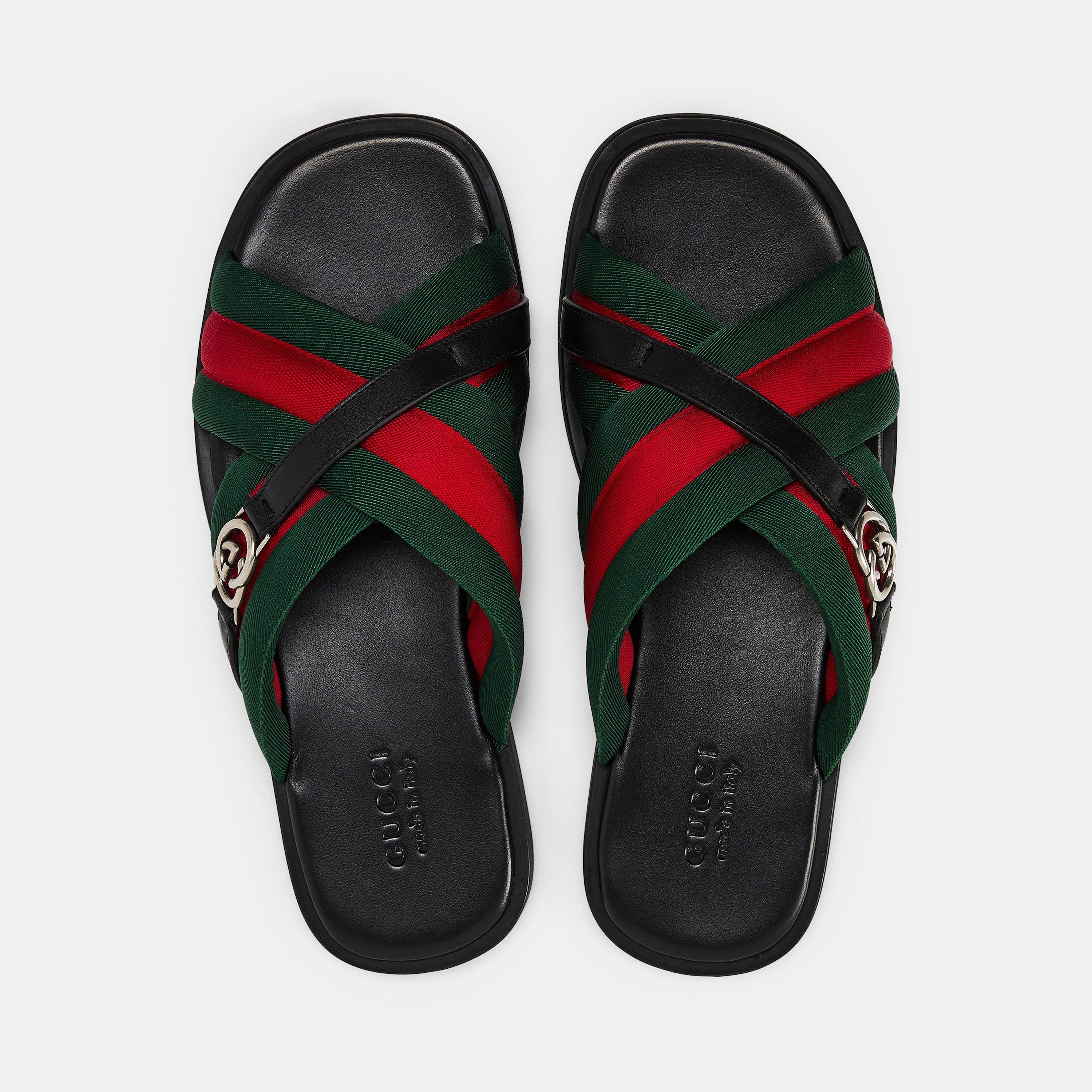 Black GRG - Gucci - Men's Flat Sandals - 5